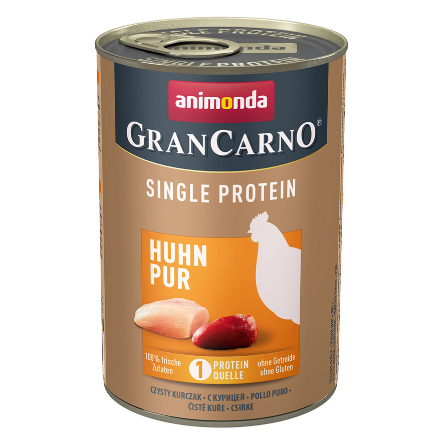 Animonda GranCarno Single Protein Huhn Pur, 400g Animonda GranCarno Single Protein Huhn Pur, 400g