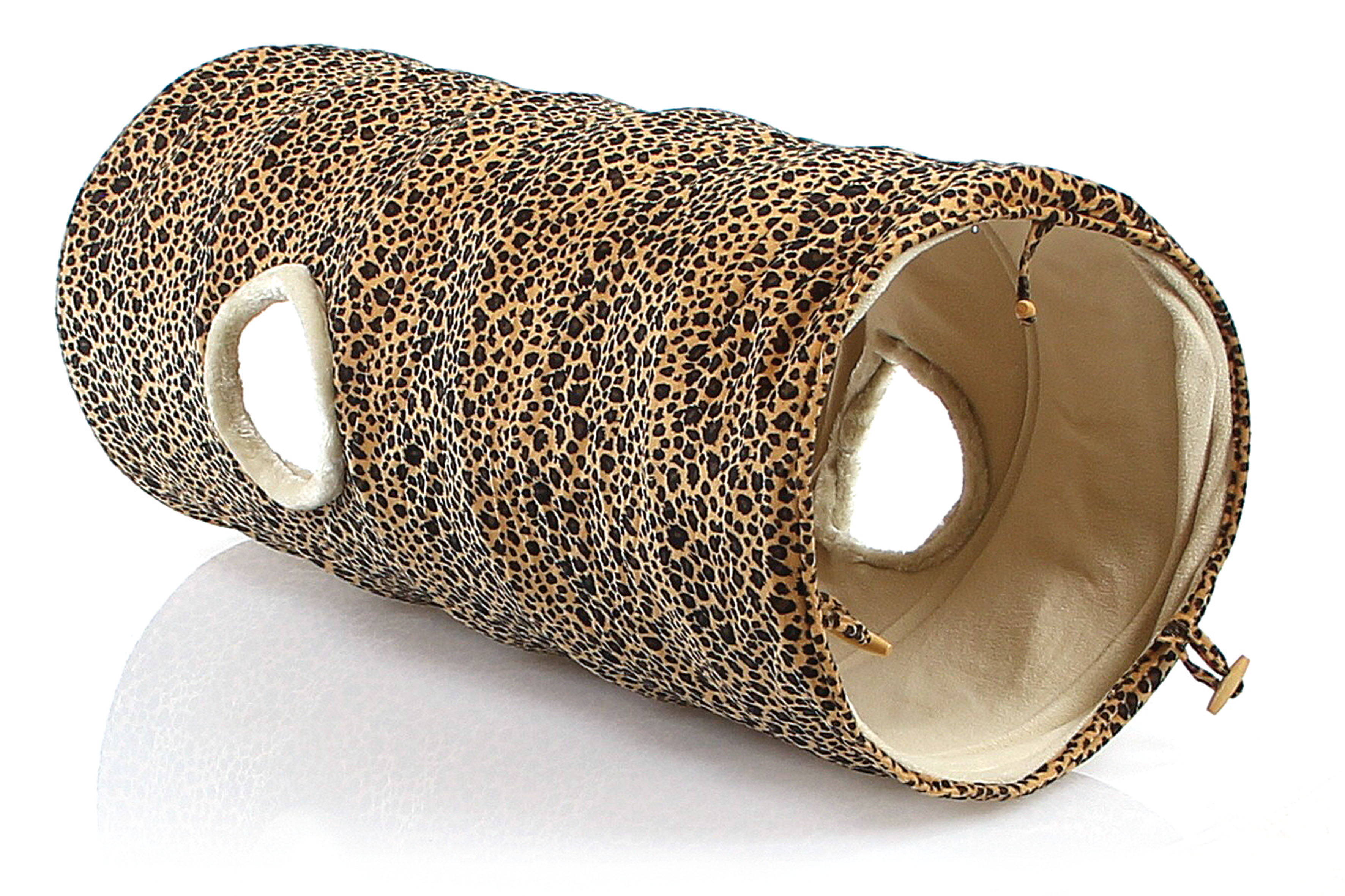 swisspet Rascheltunnel XXL, Leopardmuster, ∅35x89cm