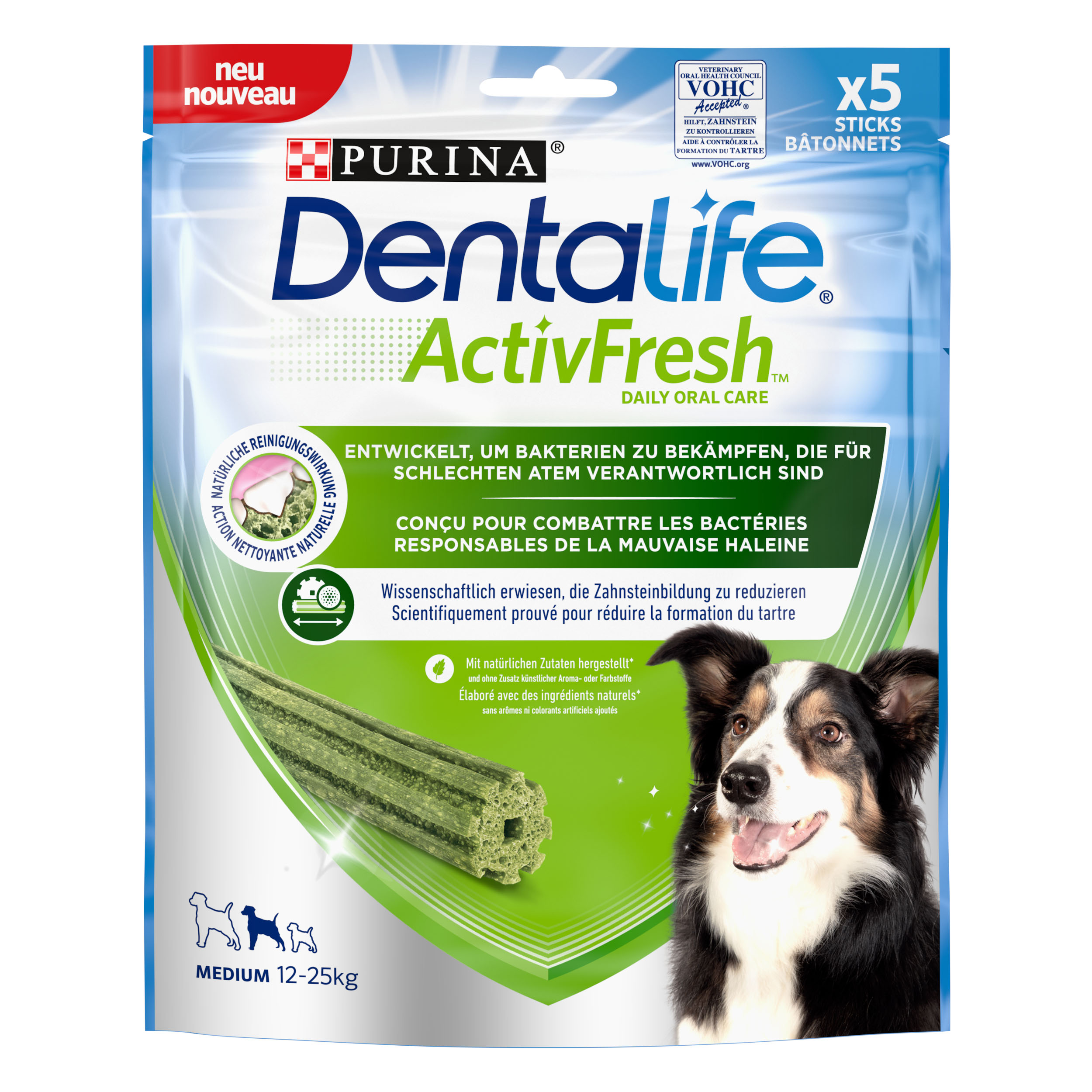 Dentalife ActiveFresh Medium, 115g