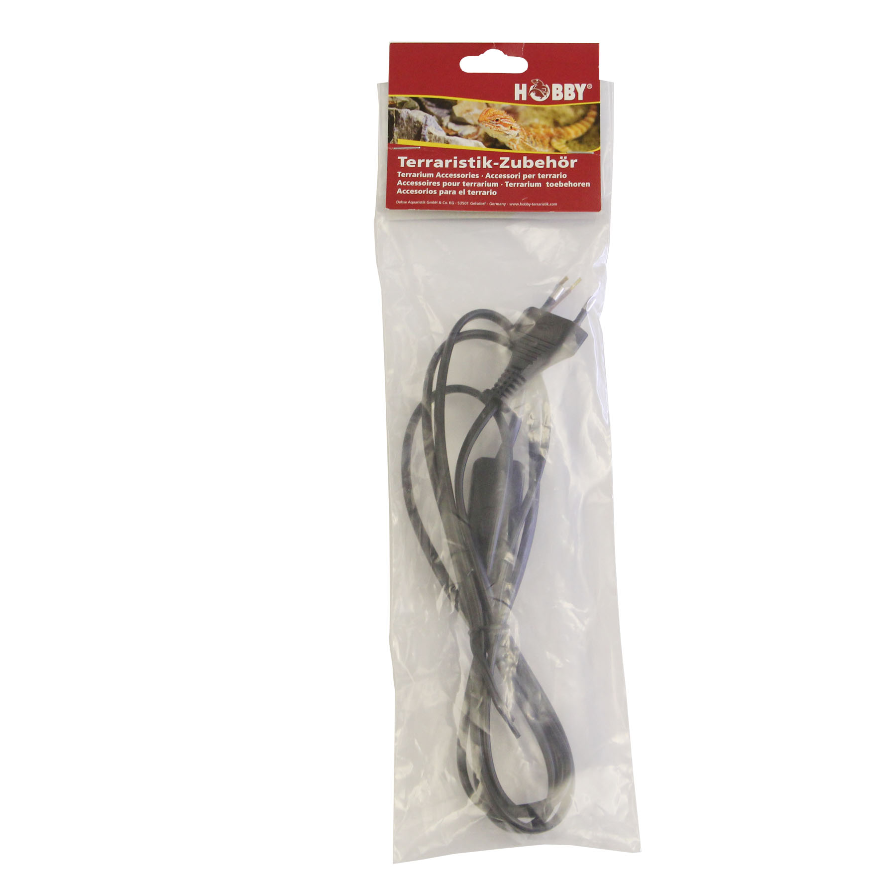 Hobby Netzkabel 2m, mit Schalter