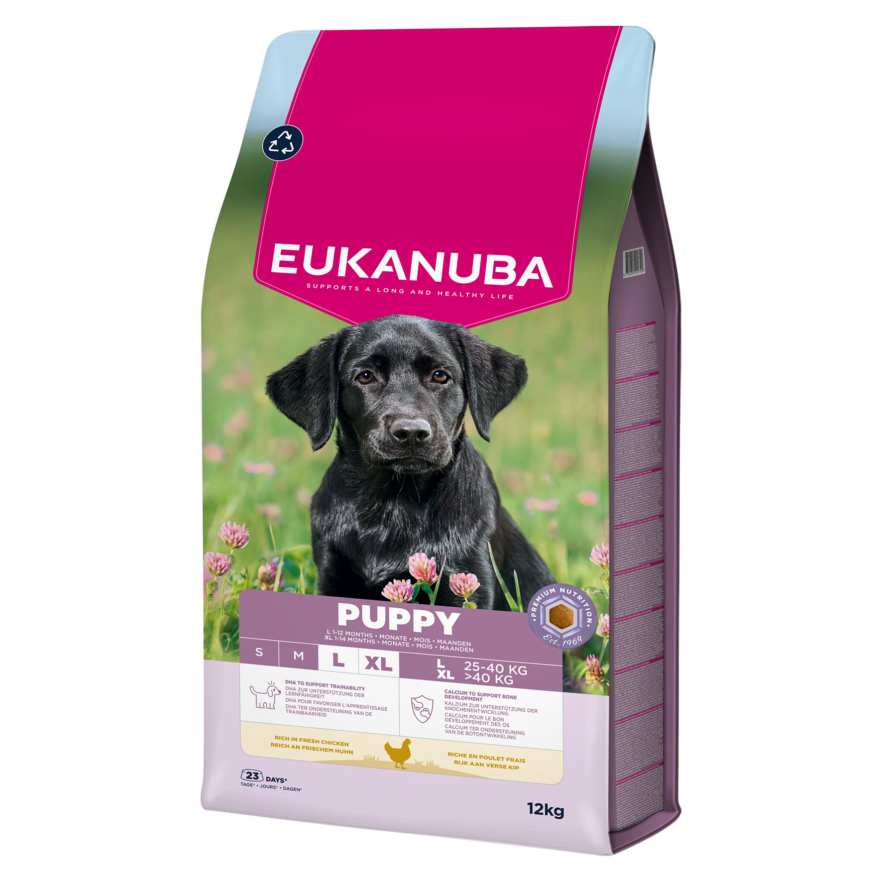 Eukanuba Puppy Chicken Large & XL, 12kg