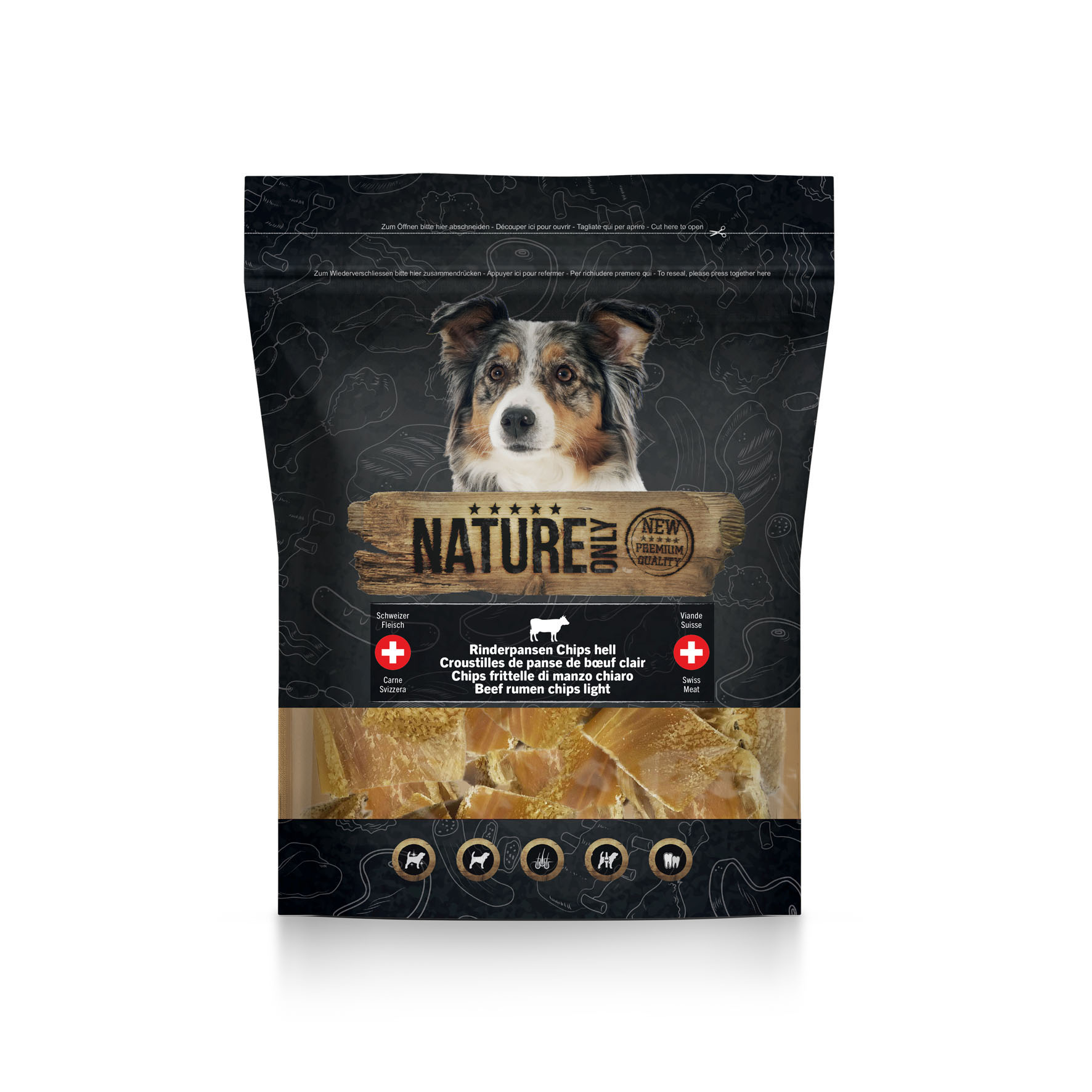 Nature Only Rinderpansen-Chips – Schweizer Fleisch