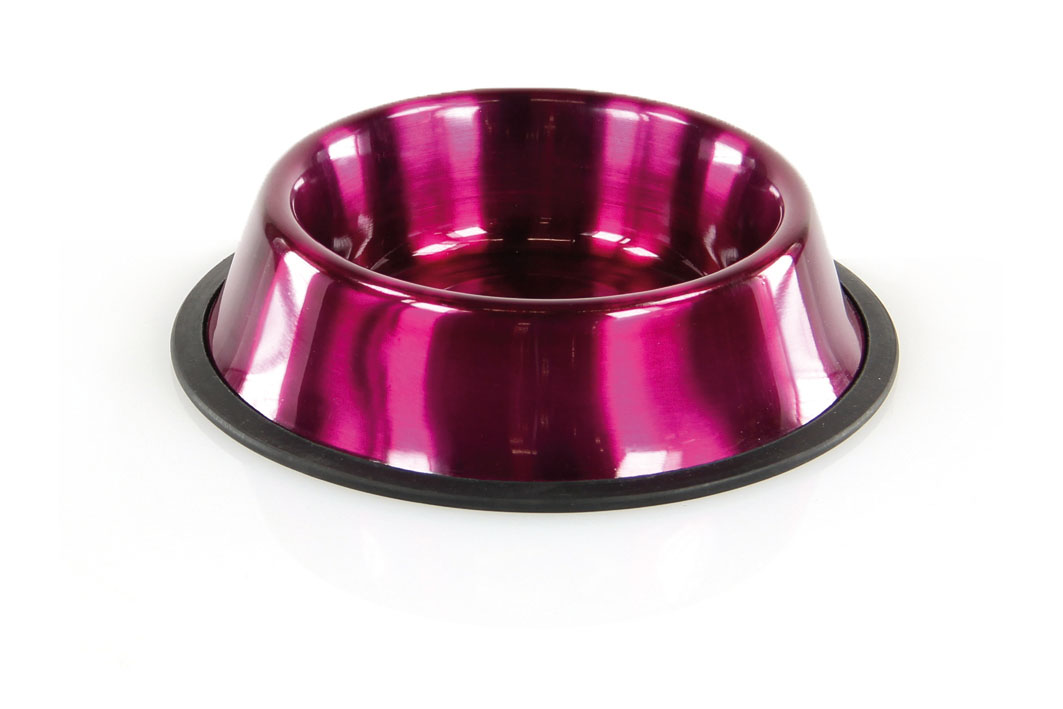 Ciotola in acciaio inox Twillight, rosa 0,25L