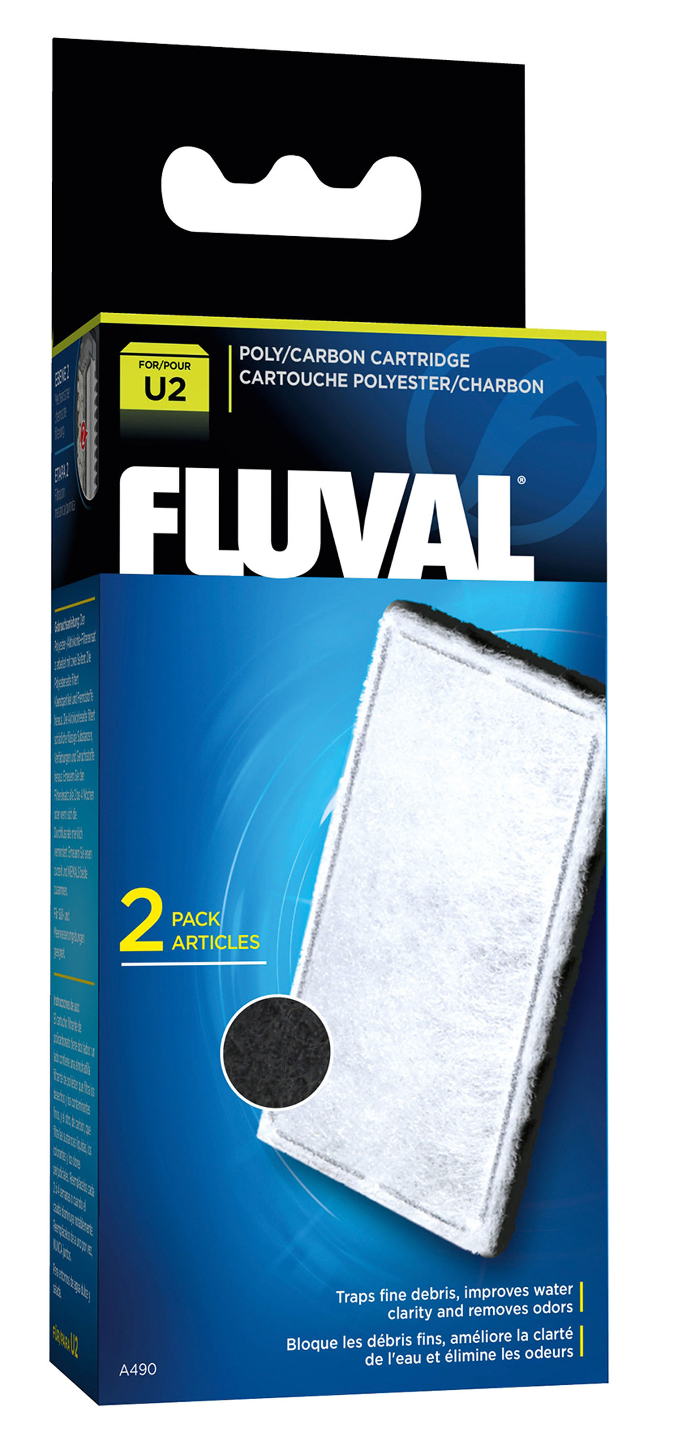 Fluval poly carbon actif U