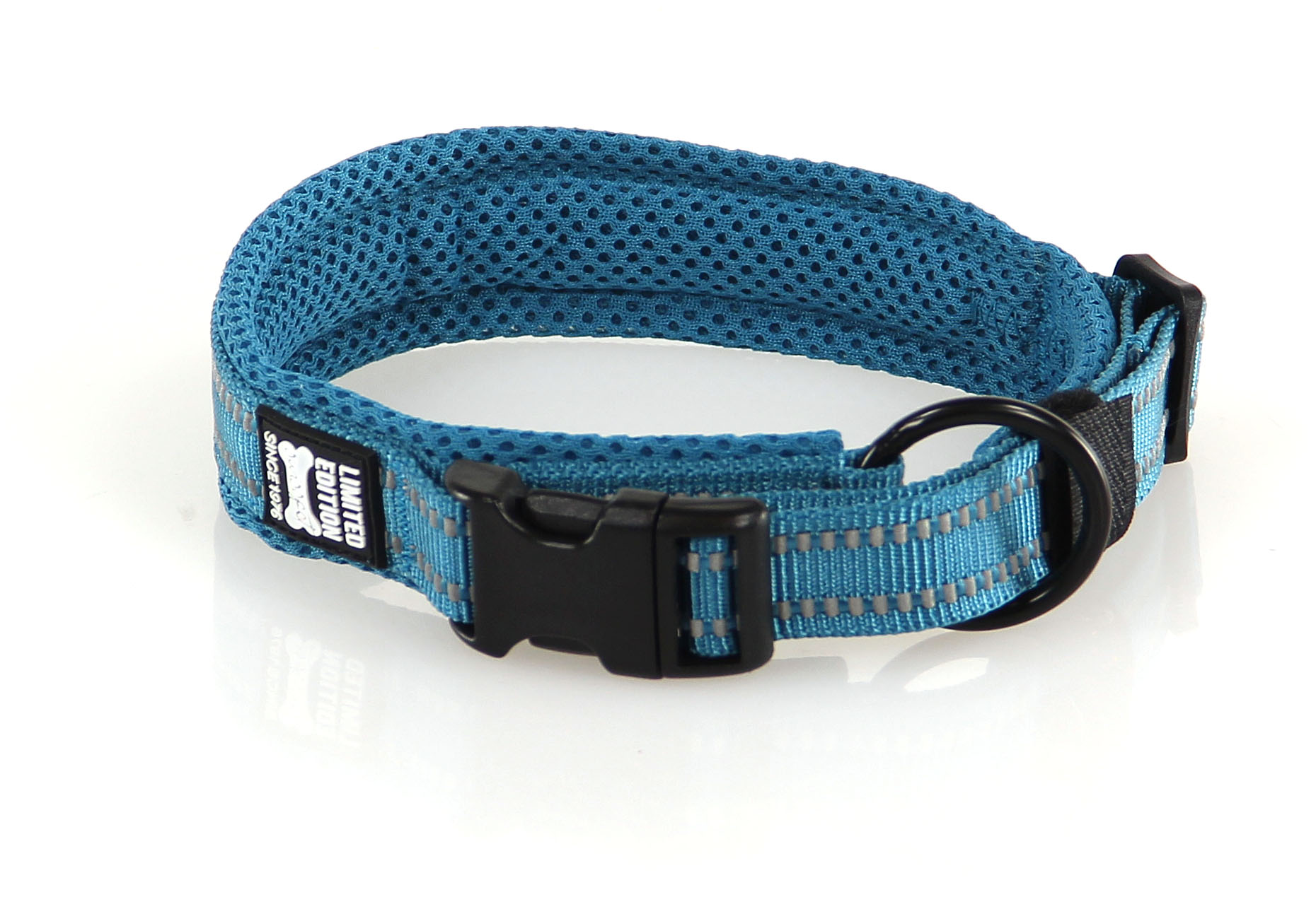 Collare swisspet Varberg, petrolio, S 20mm/35-40cm