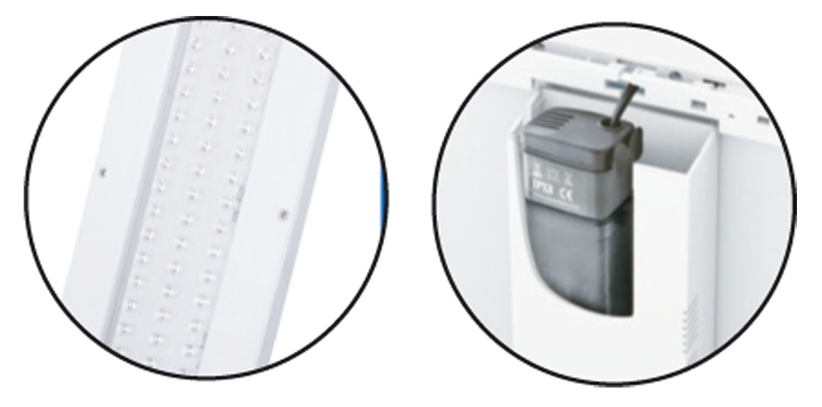 Amazonas LED Aquarium E25, weiss Amazonas LED Aquarium E25, weiss