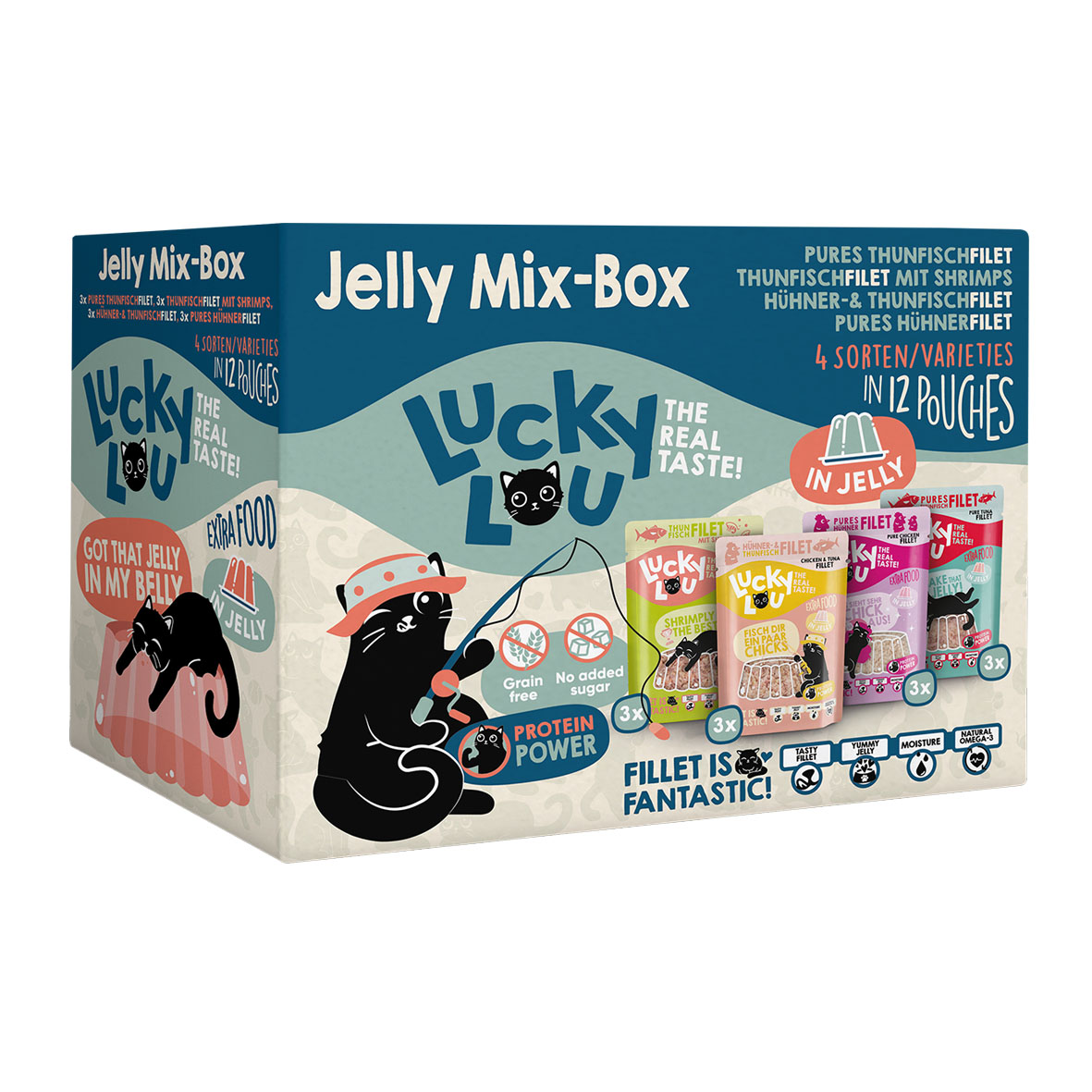 Lucky Lou Multipack in Jelly 12x70g