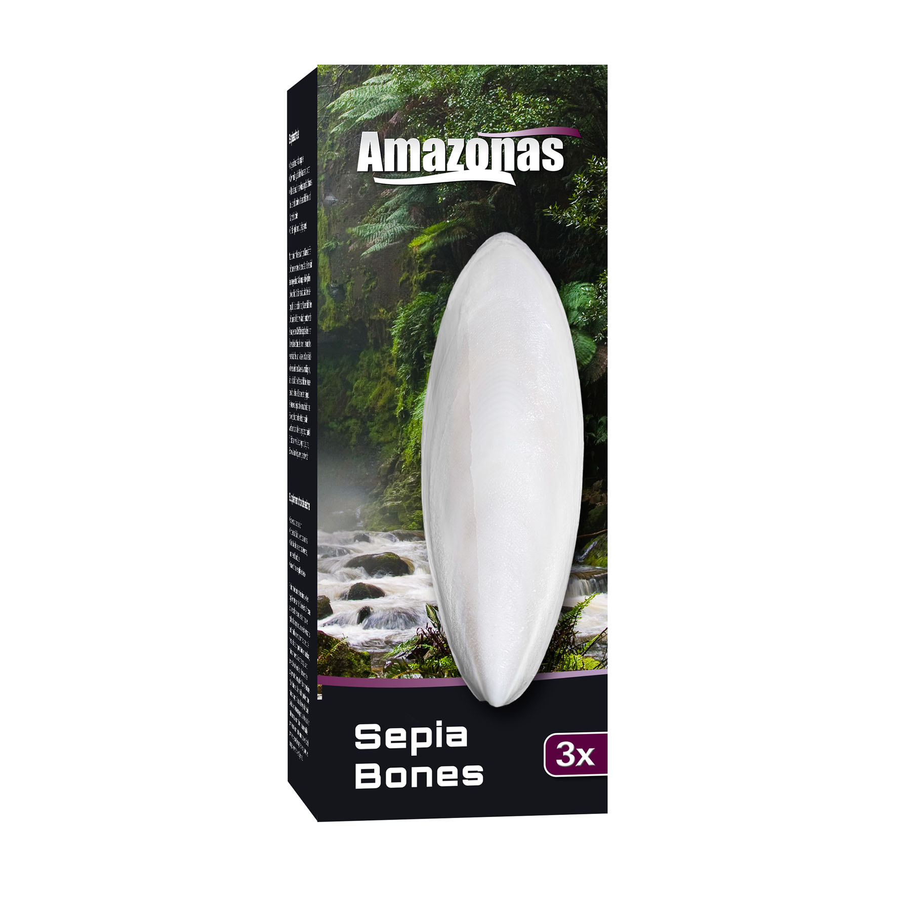 Amazonas Sepiaschale, 3 Stk. Amazonas Sepiaschale, 3 Stk.