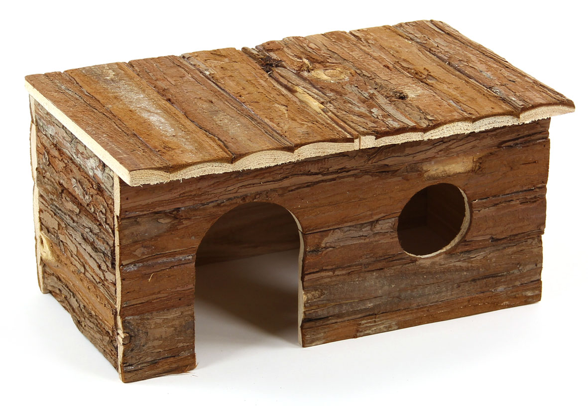 Maison en rondins M, 28x18x16cm