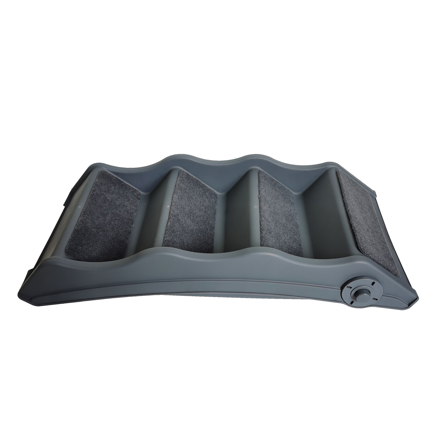 M-Pets scala universale, gradini pieghevoli, grigio 41x50x60.5 cm