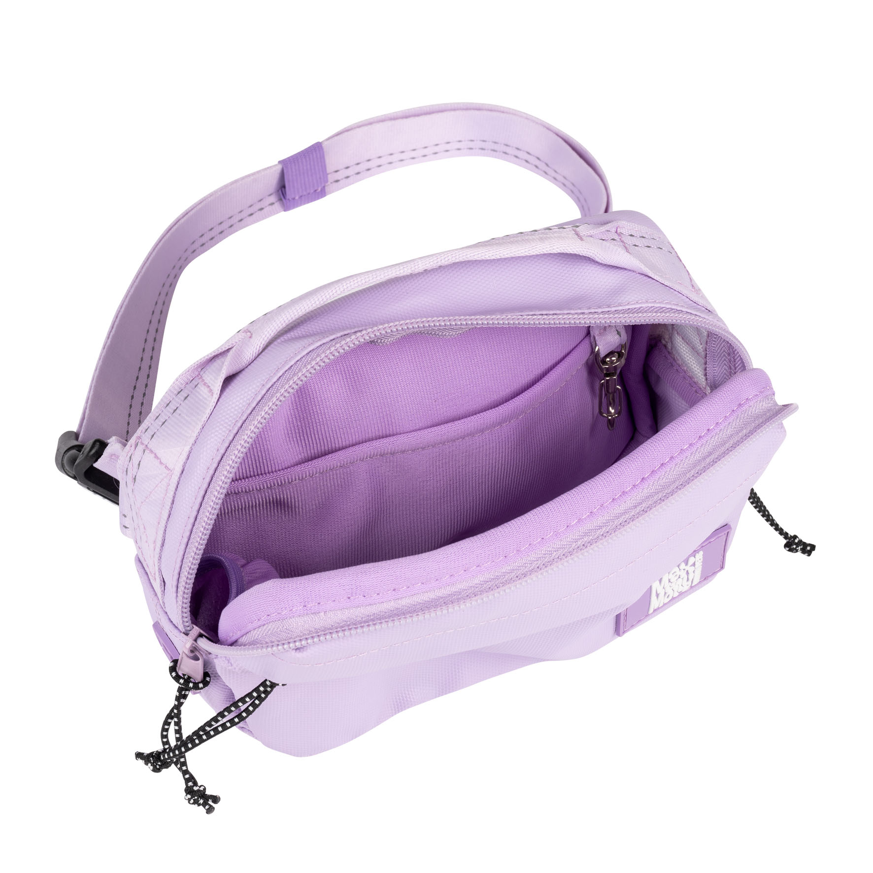 Max&Molly sac pour chien Matrix 2.0 lavande, L:18cm H:12cm L:6cm, sangle:140cm