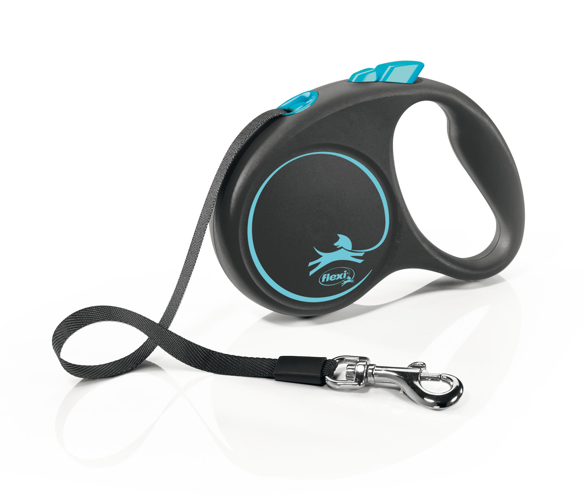 Flexi Black Design, Seil, blau, Grösse S / 5m	