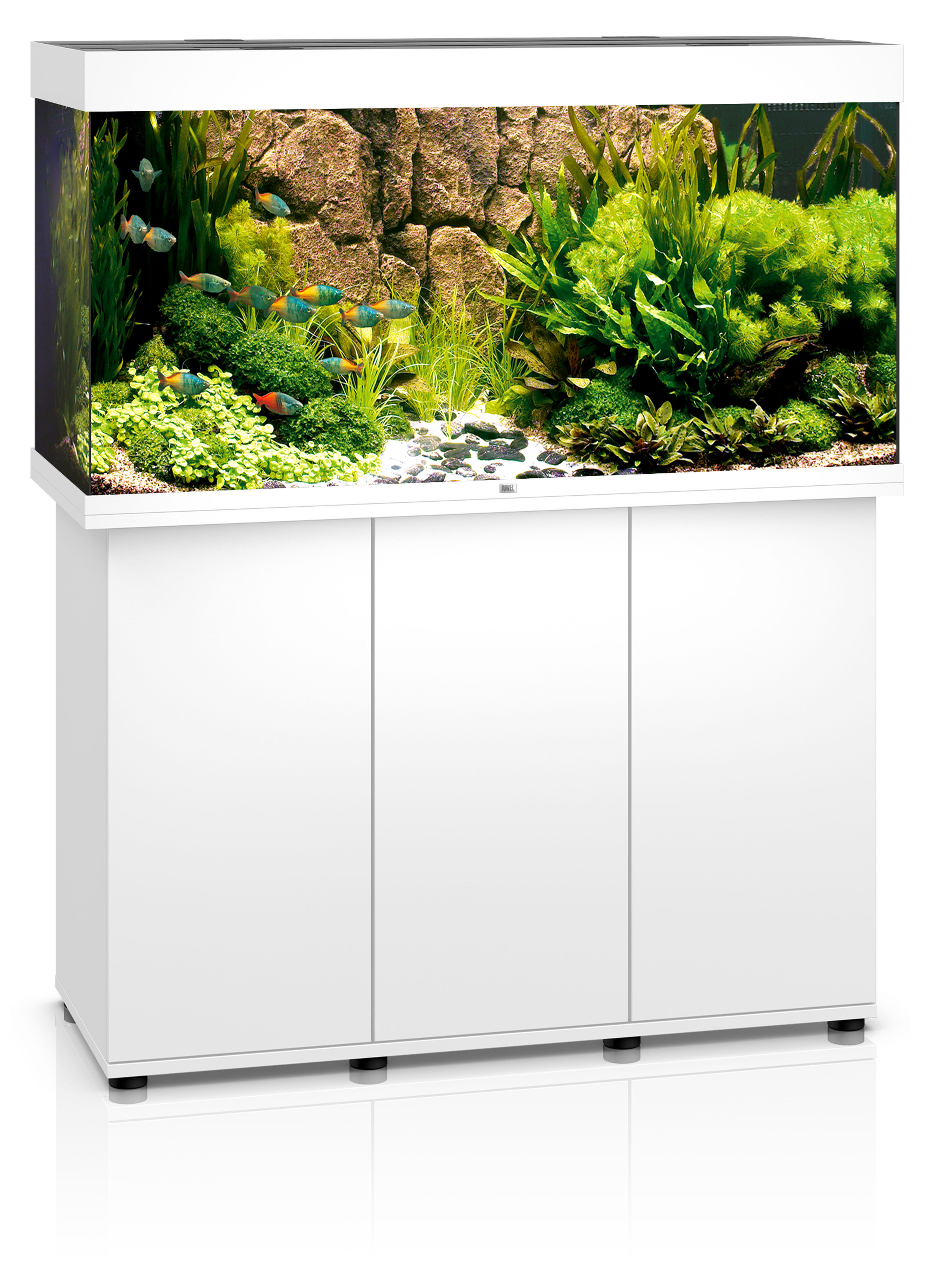Juwel Aquarium Rio 350 Kombination, weiss