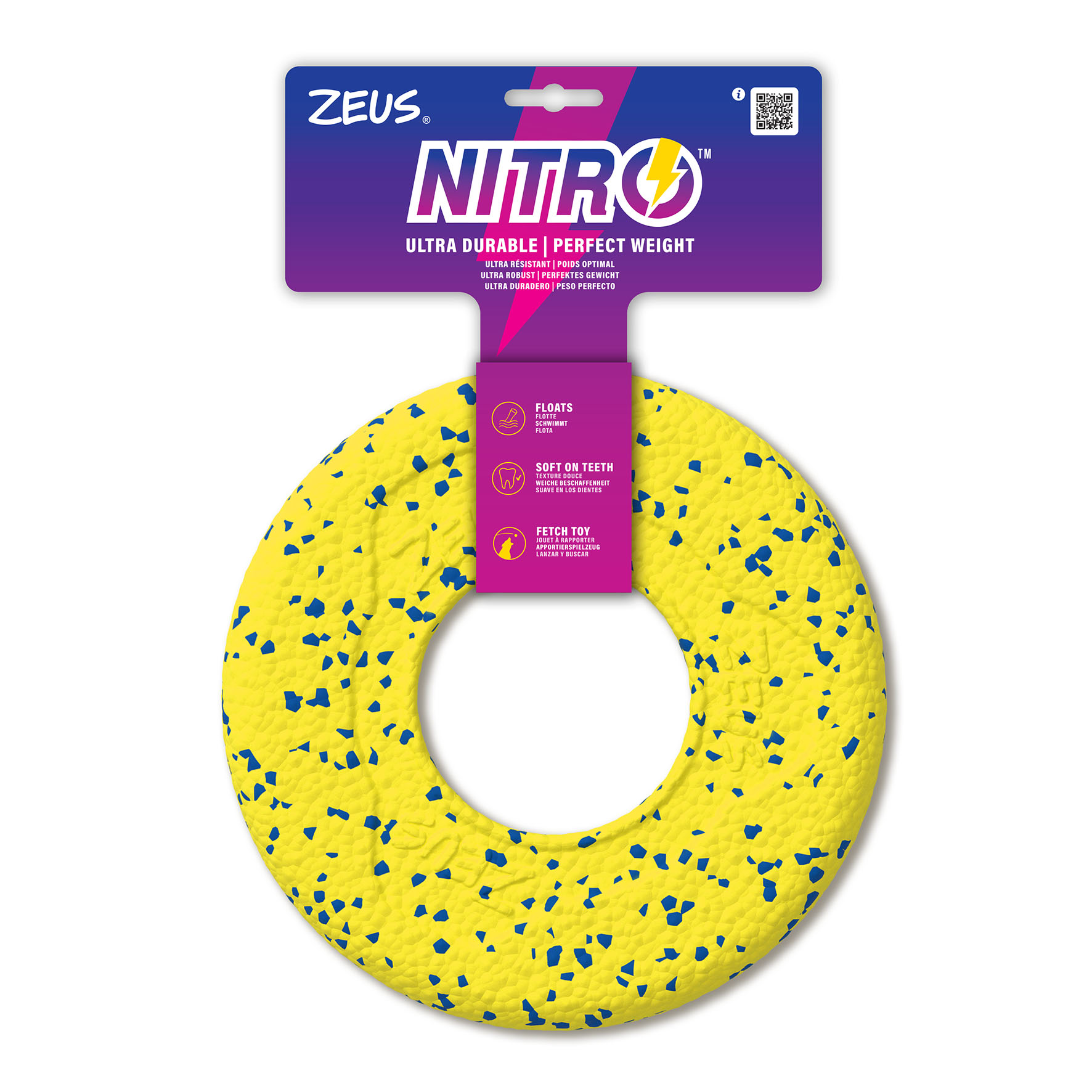 Zeus Nitro Disc, Ø 24 cm, gelb