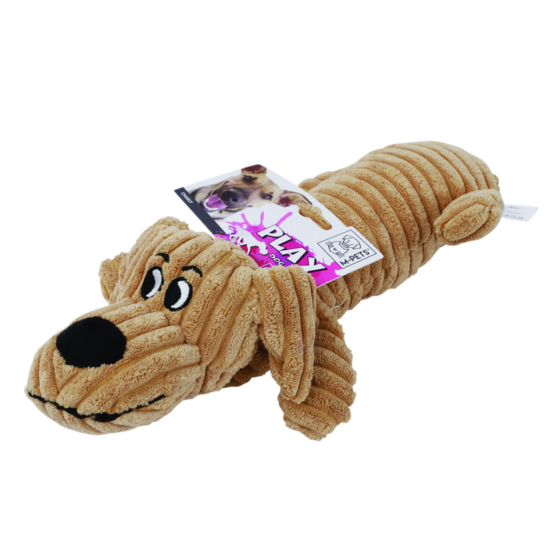 Jouet pour chien M-Pets avec couineur - Charly, 32 × 17 × 9 cm