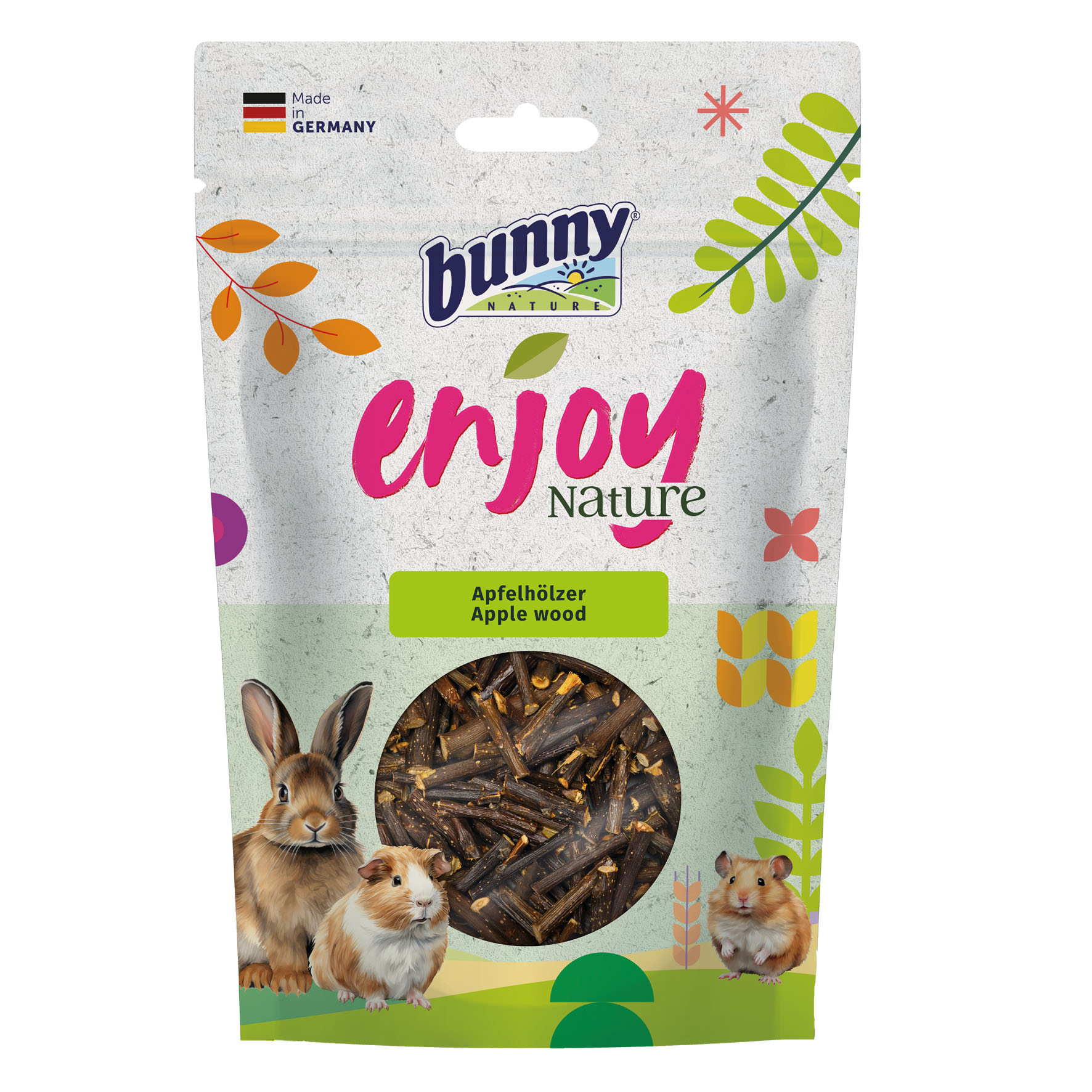 Bunny EnjoyNature Snack Apfelhölzer, 100g