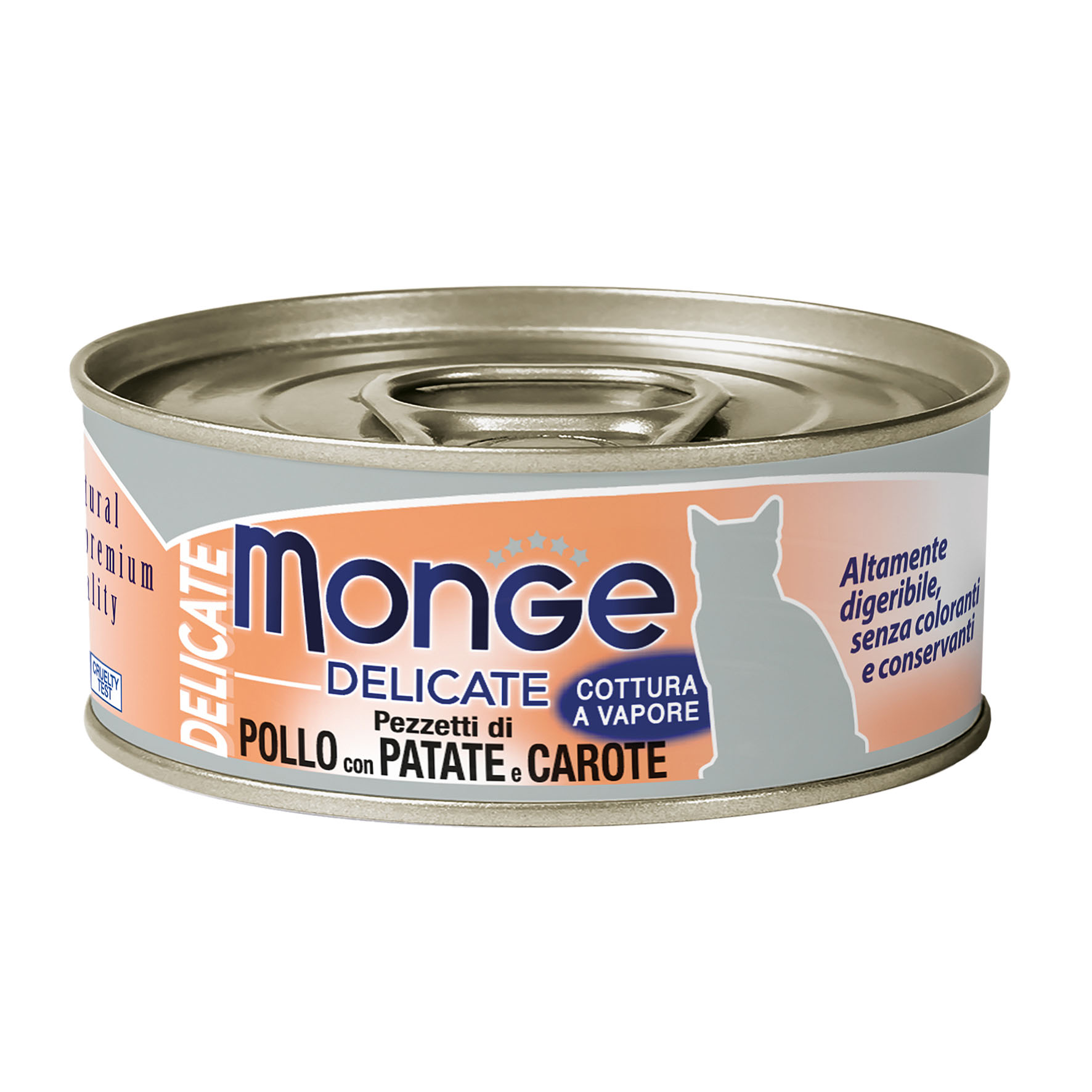 Monge Delicate Poulet avec carottes & pommes de terre, 80g