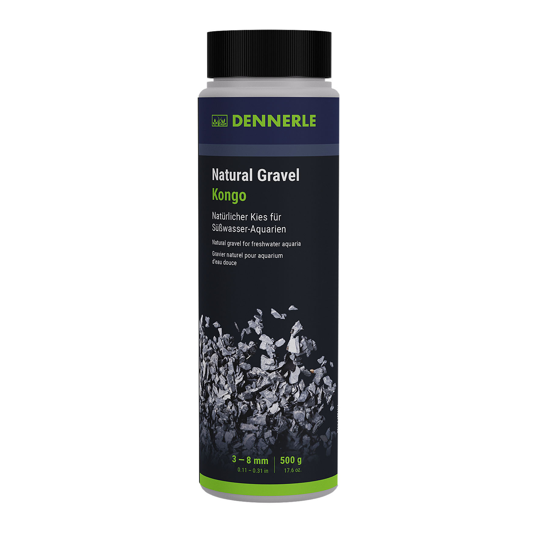 Dennerle Natural Gravel Kongo, 3-8mm, 500g