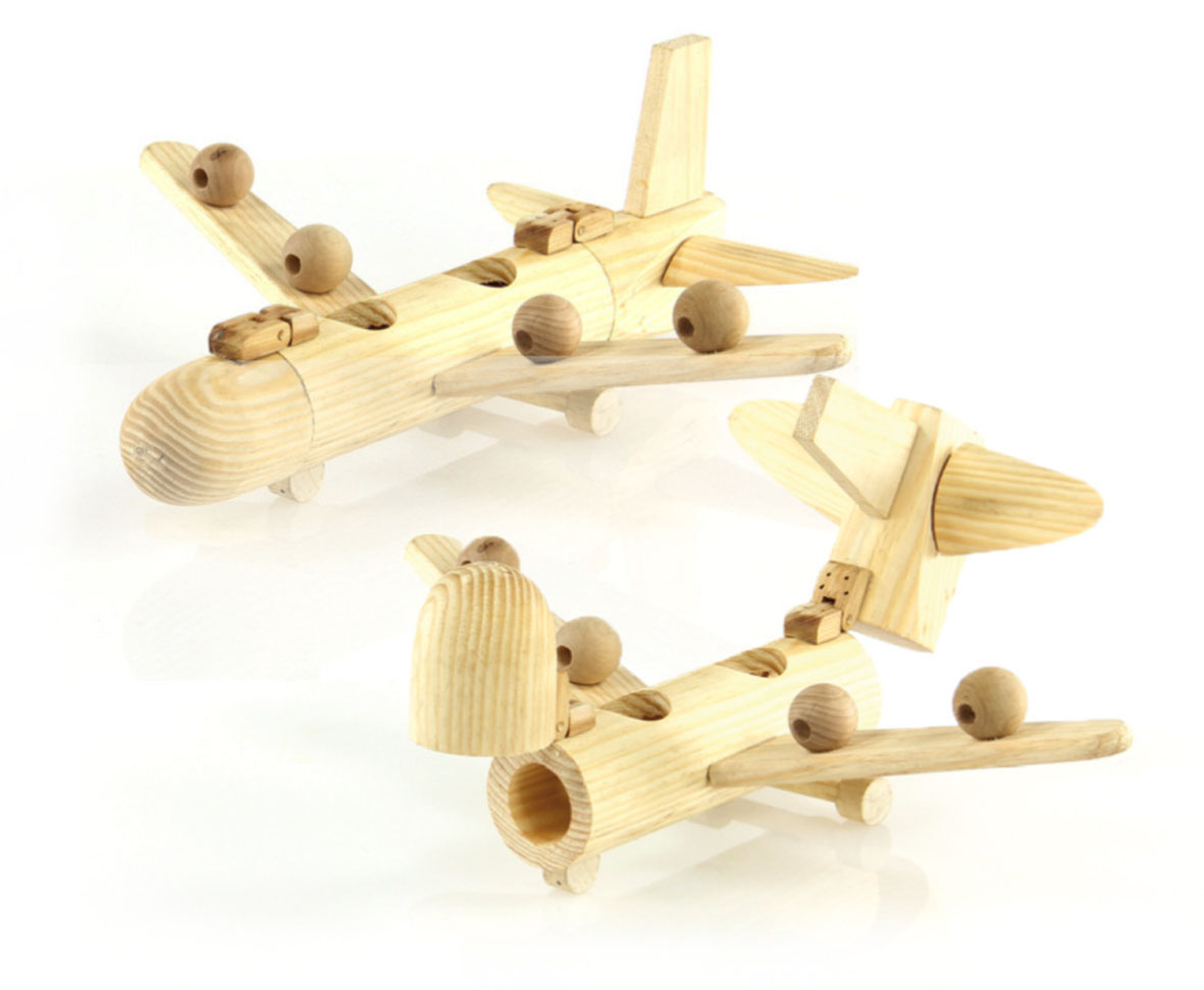 Copacabana Nager-Flugzeug 38x39cm