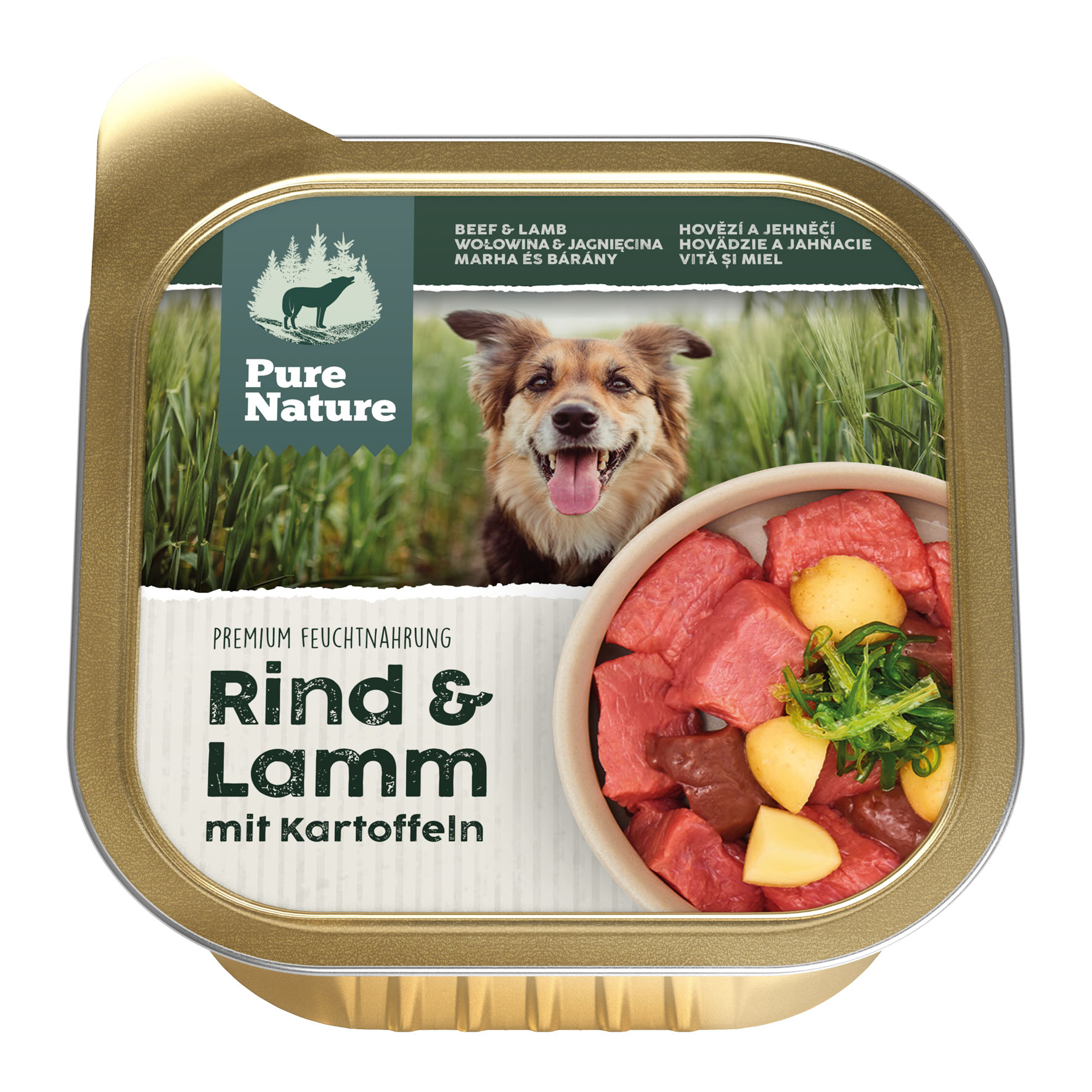 PureNature Rind und Lamm mit Kartoffel, 150g PureNature Rind und Lamm mit Kartoffel, 150g