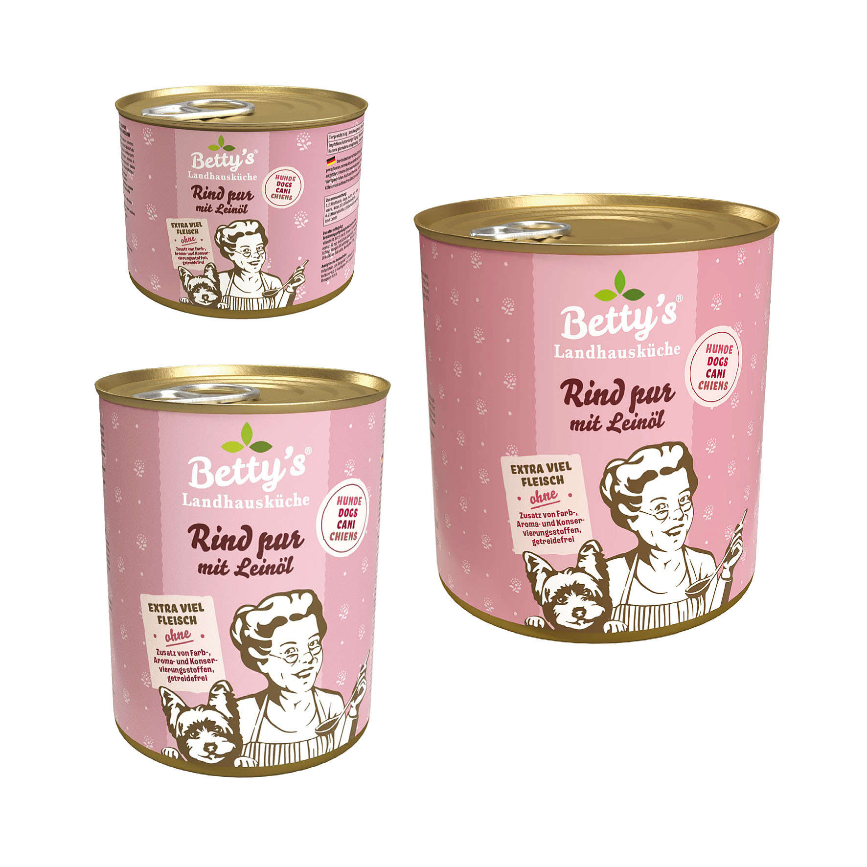 Betty's Landhausküche Rind & Leinöl