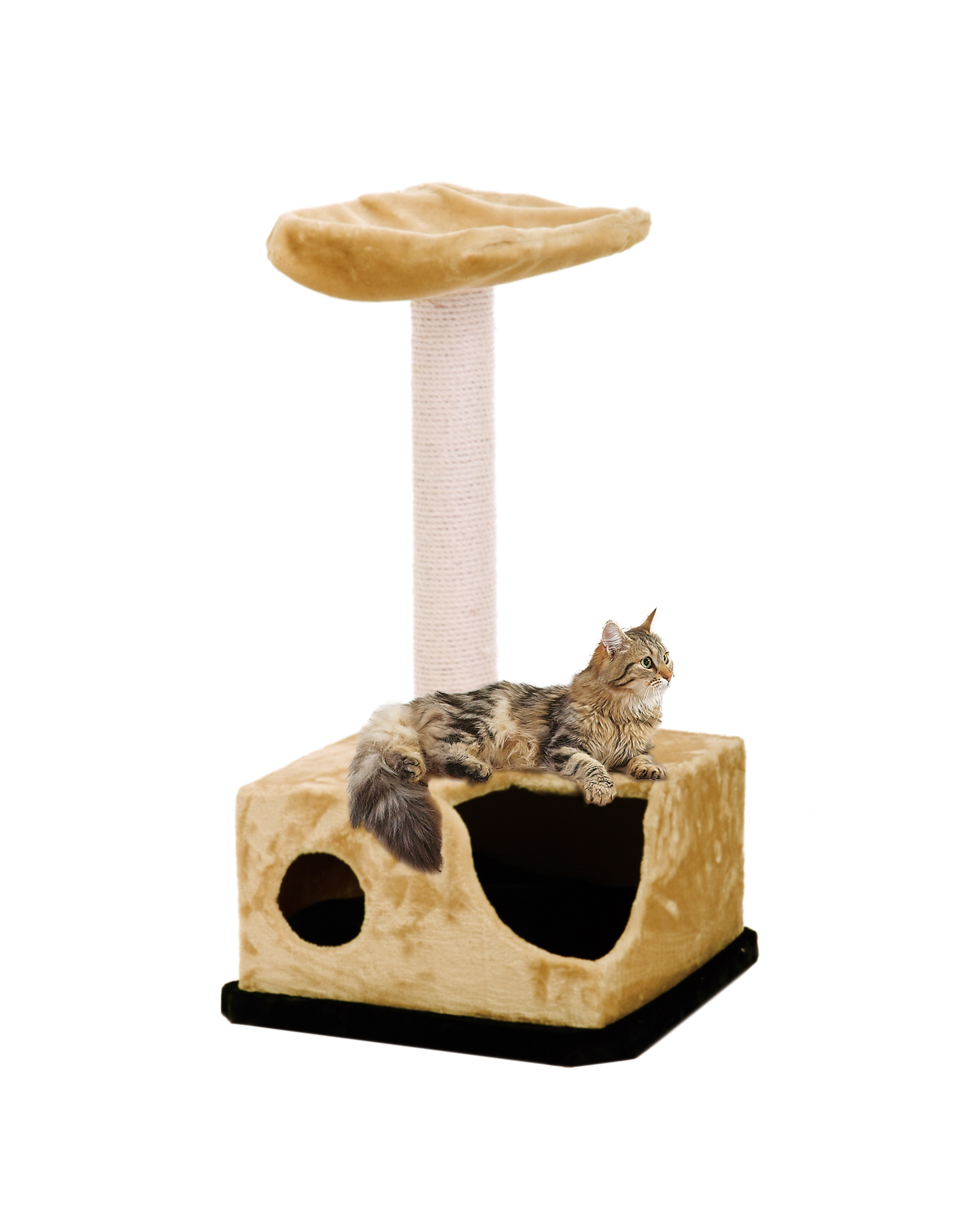 swisspet arbre à chat CatChiller Menorca, beige/noir