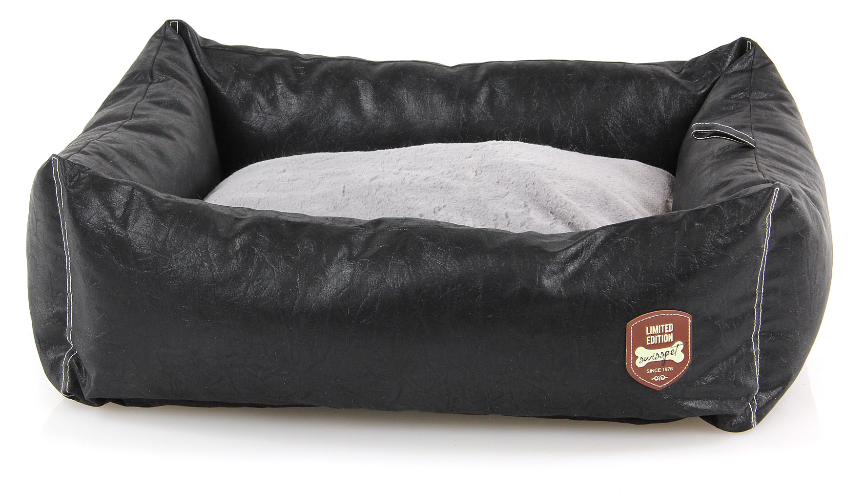 swisspet Lit Peppino, noir, L, 70x56x21cm