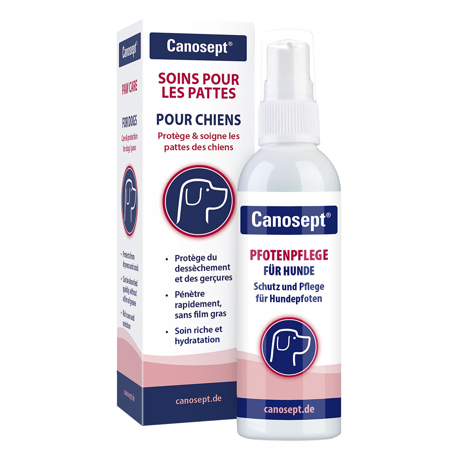 Canosept Cura delle zampe per cani, 75g