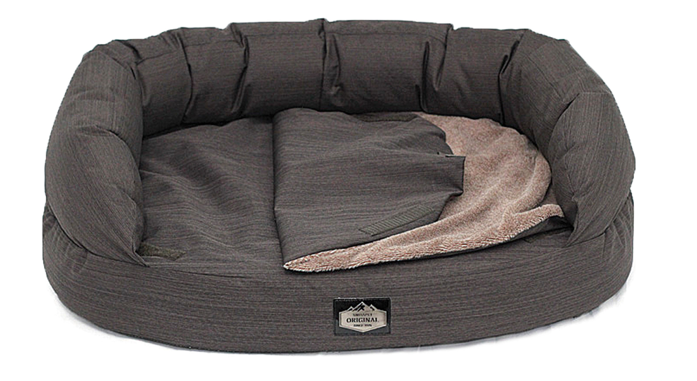 TrendLine Hunde- & Katzen-Rundsofa Genua M, 90x60x28cm