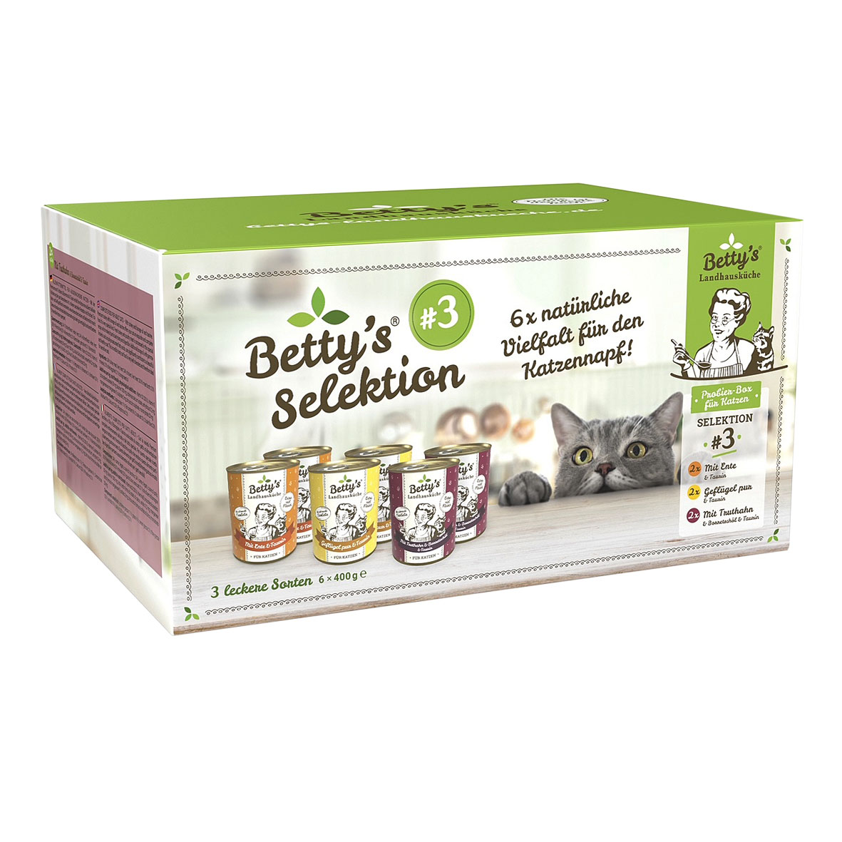 Betty's Cuisine de campagne Multipack 6x400g