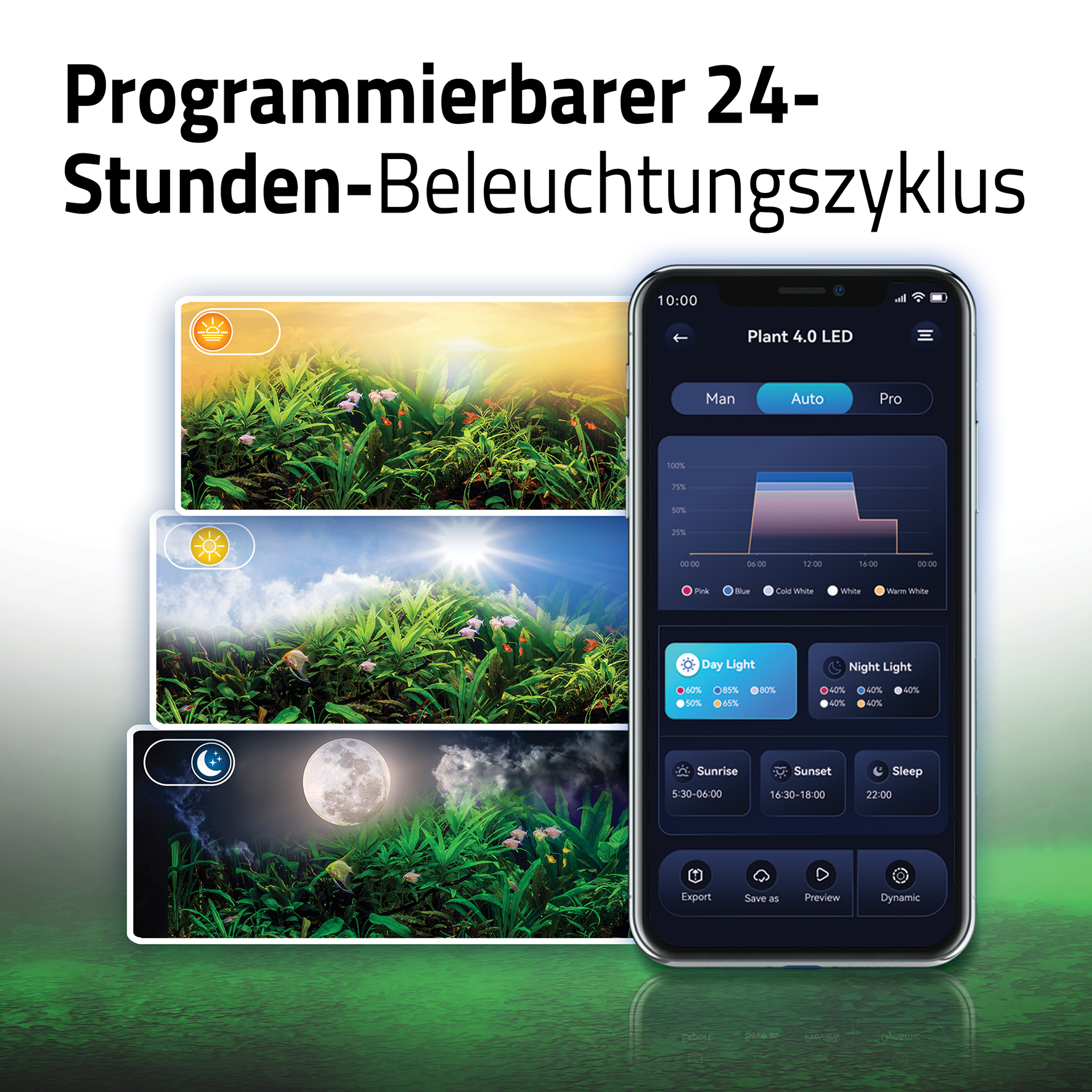 Fluval Plant 4.0 LED Lichtbalken, 22W - 38-61cm