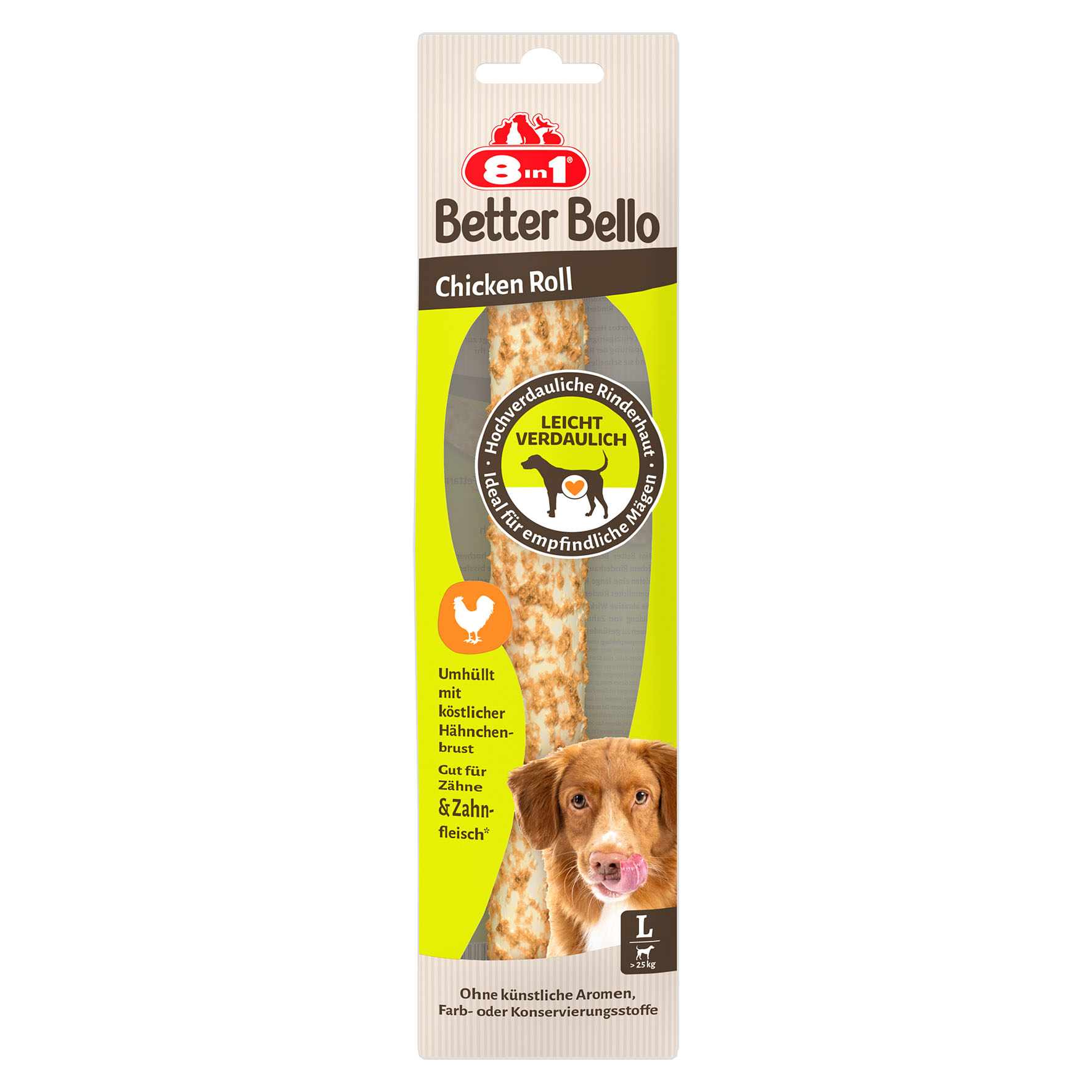 8in1 Better Bello Chicken Roll, 1Stk. /85g