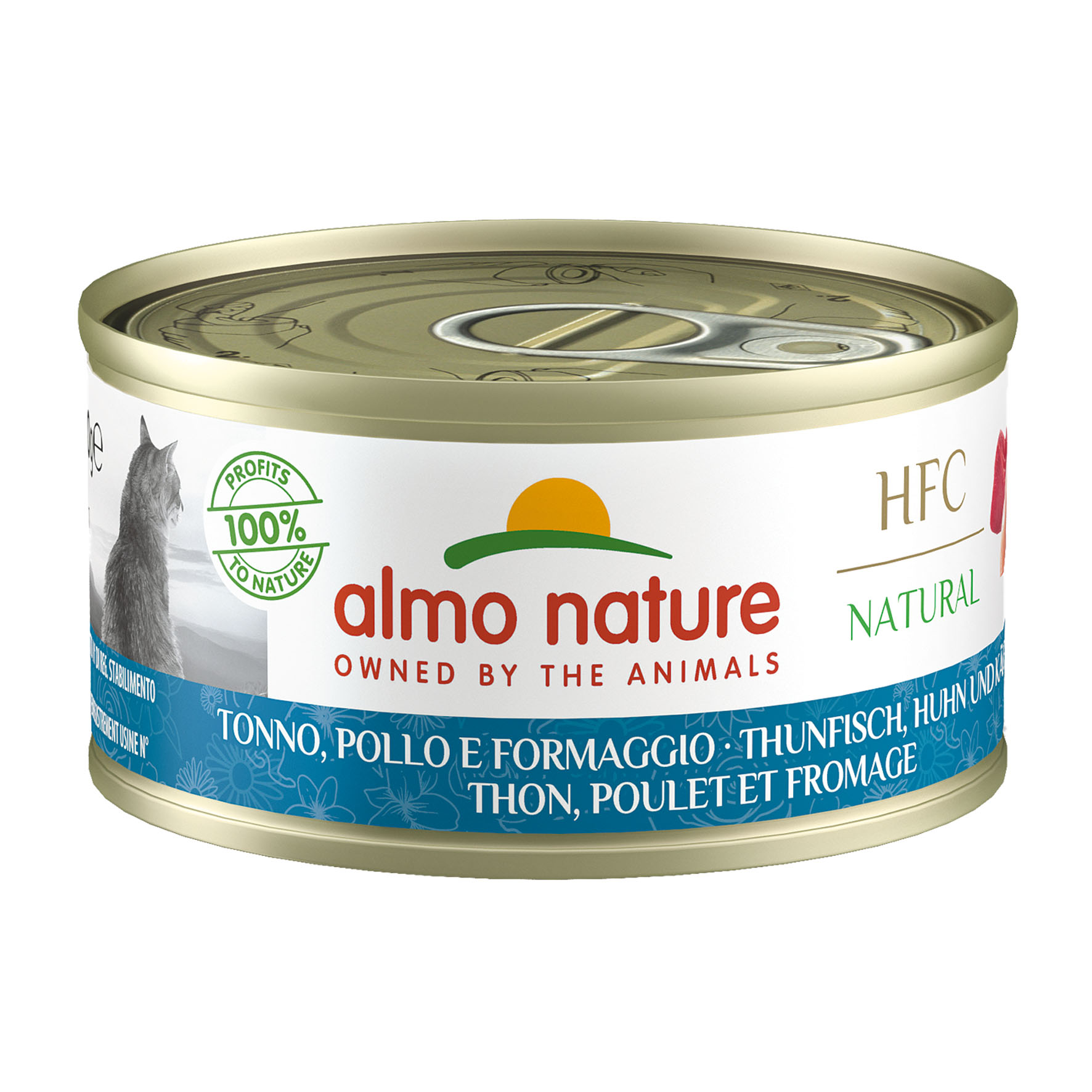 Almo HFC Cuisine Thon & Poulet & Fromage 70g