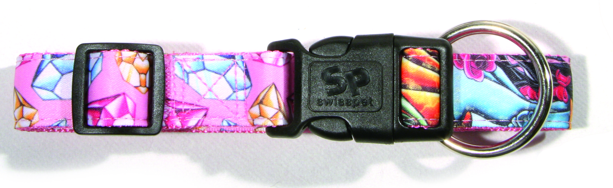 TrendLine Halsband Princess, pink, 15mm/30-45cm
