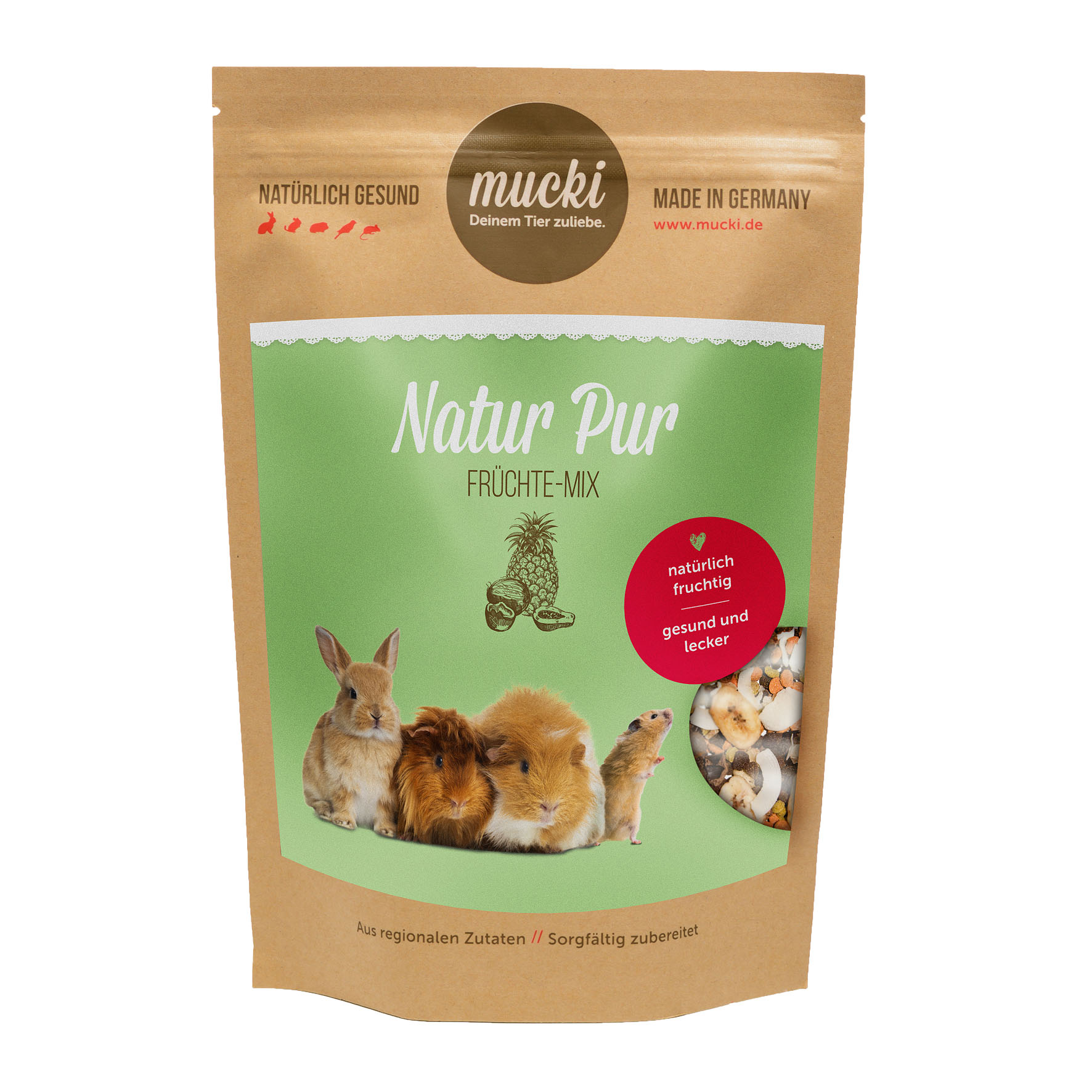 Mucki Natur Pur Früchtemix, 150g
