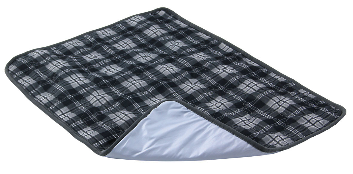 Happy Care Stim Pad, grau kariert 