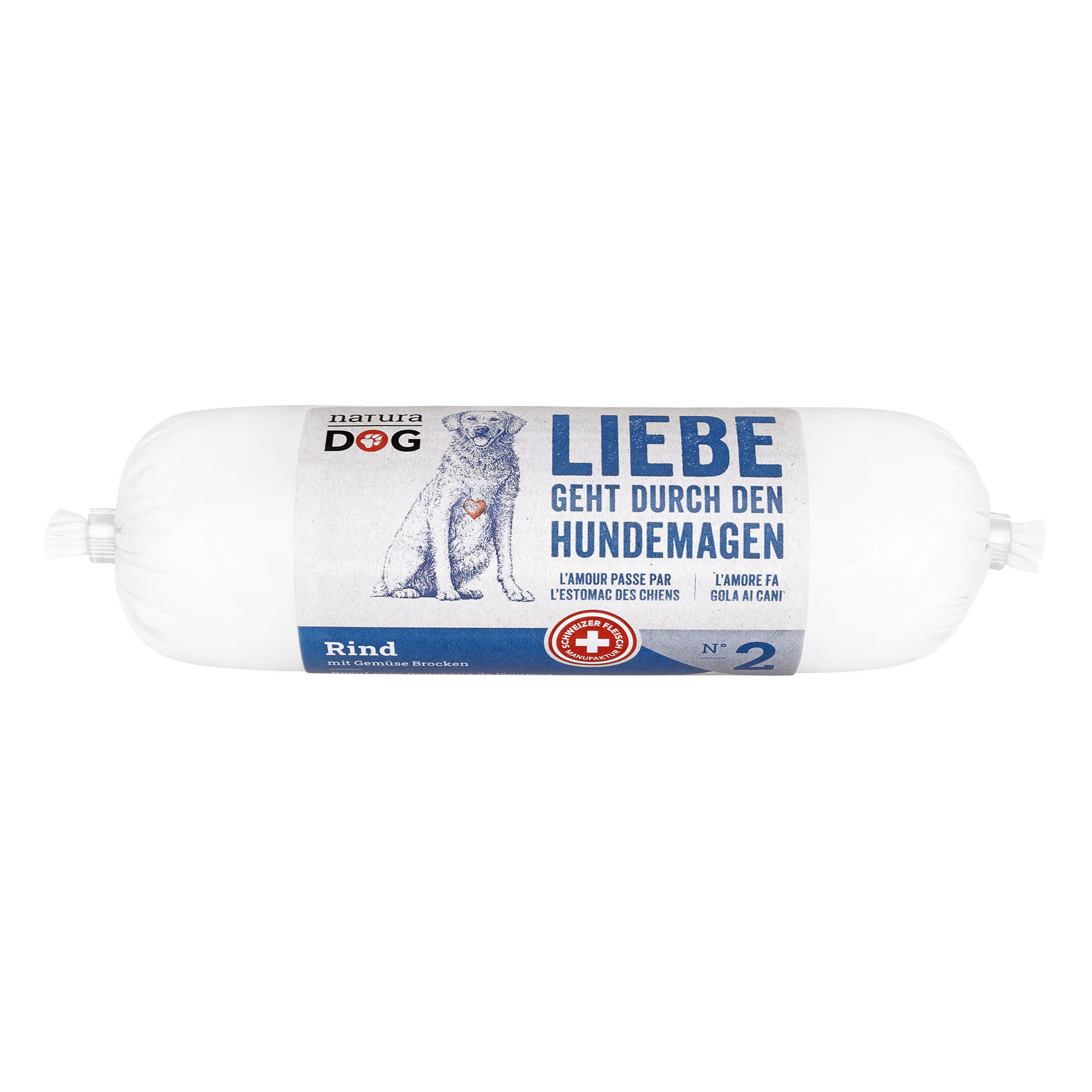 naturaDog Rind mit Gemüse