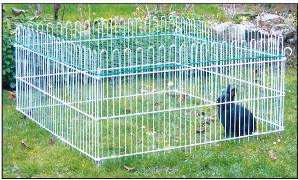 swisspet Freilaufgehege Bunny Dream, weiss