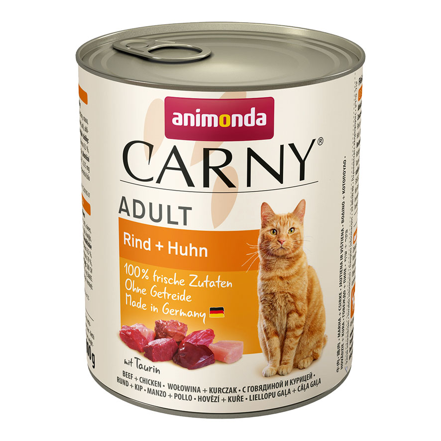 CARNY adult boeuf + poulet 800g
