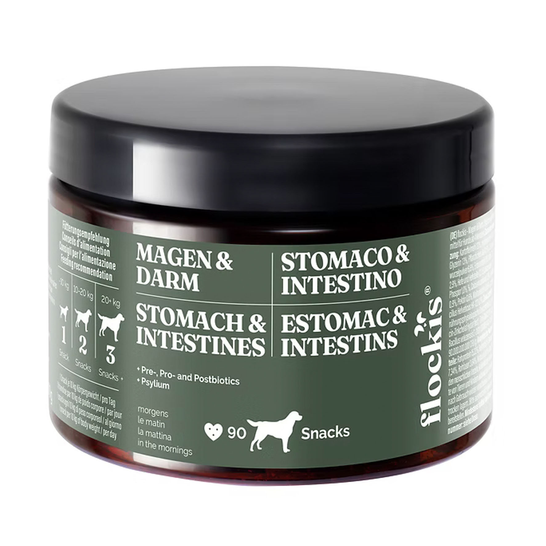 flockies Magen & Darm Kautabletten, 90Stk.