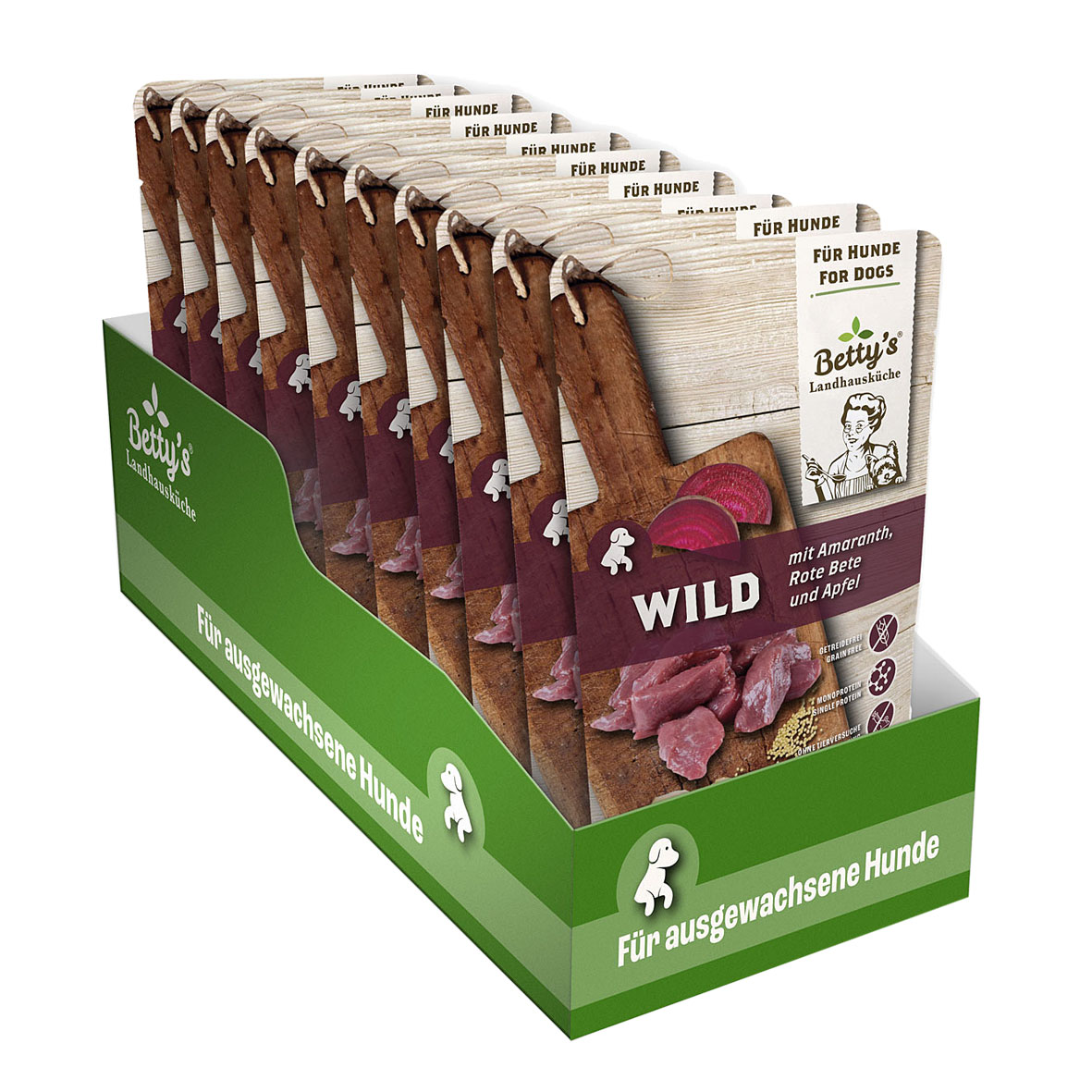 Betty's Landhausküche Wild, Rote Bete und Amaranth, 125g