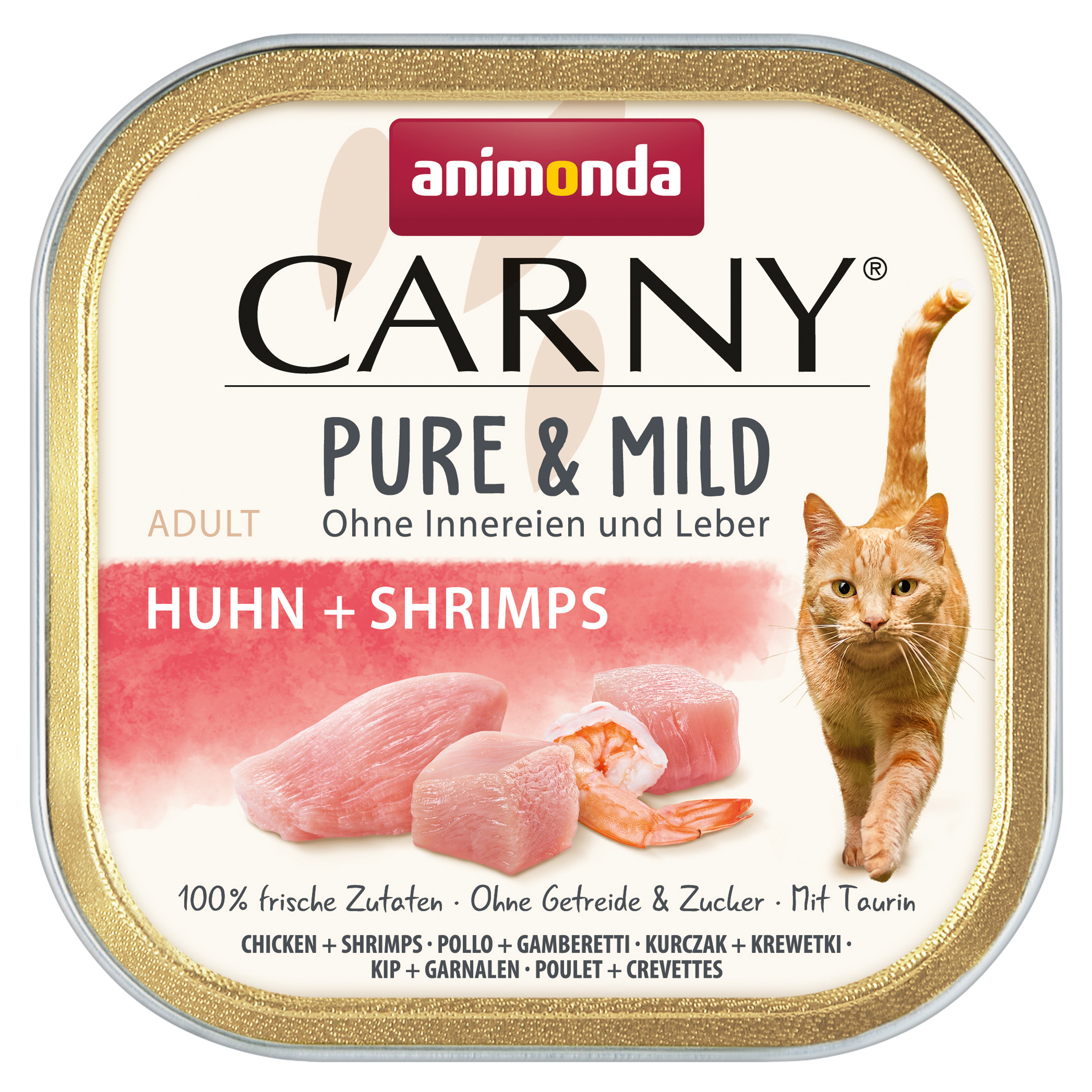 Foodwaste-Carny Adult Pure & Mild Huhn + Shrimps, 100g