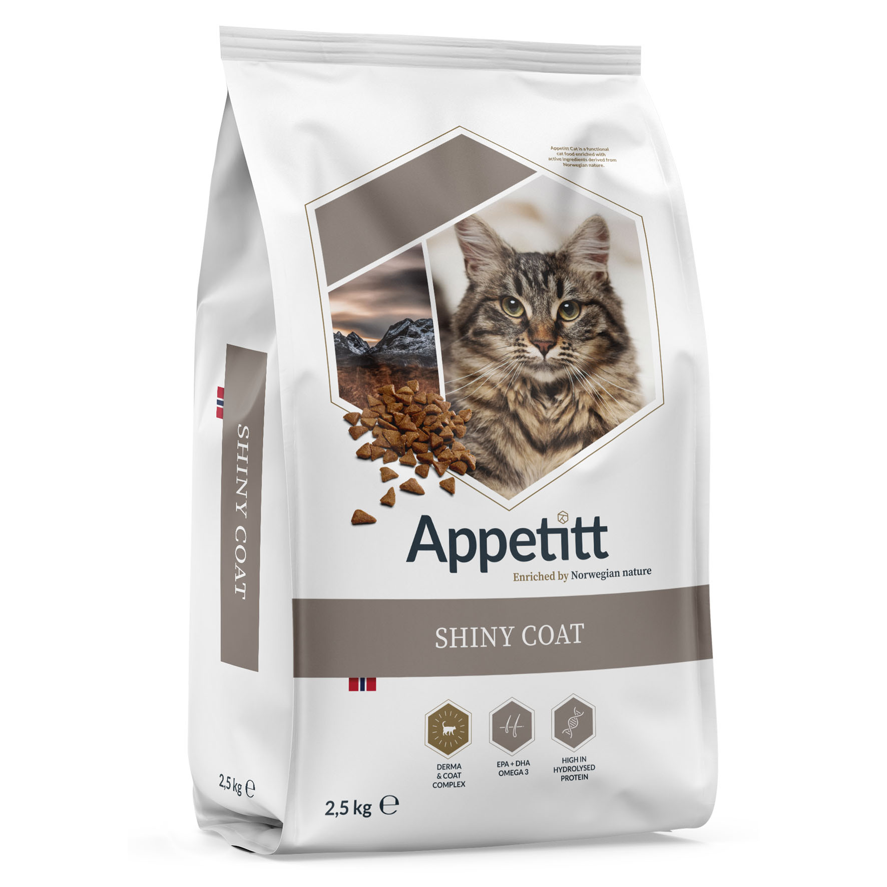 Appetitt Cat Adult Shiny Coat 2.5kg