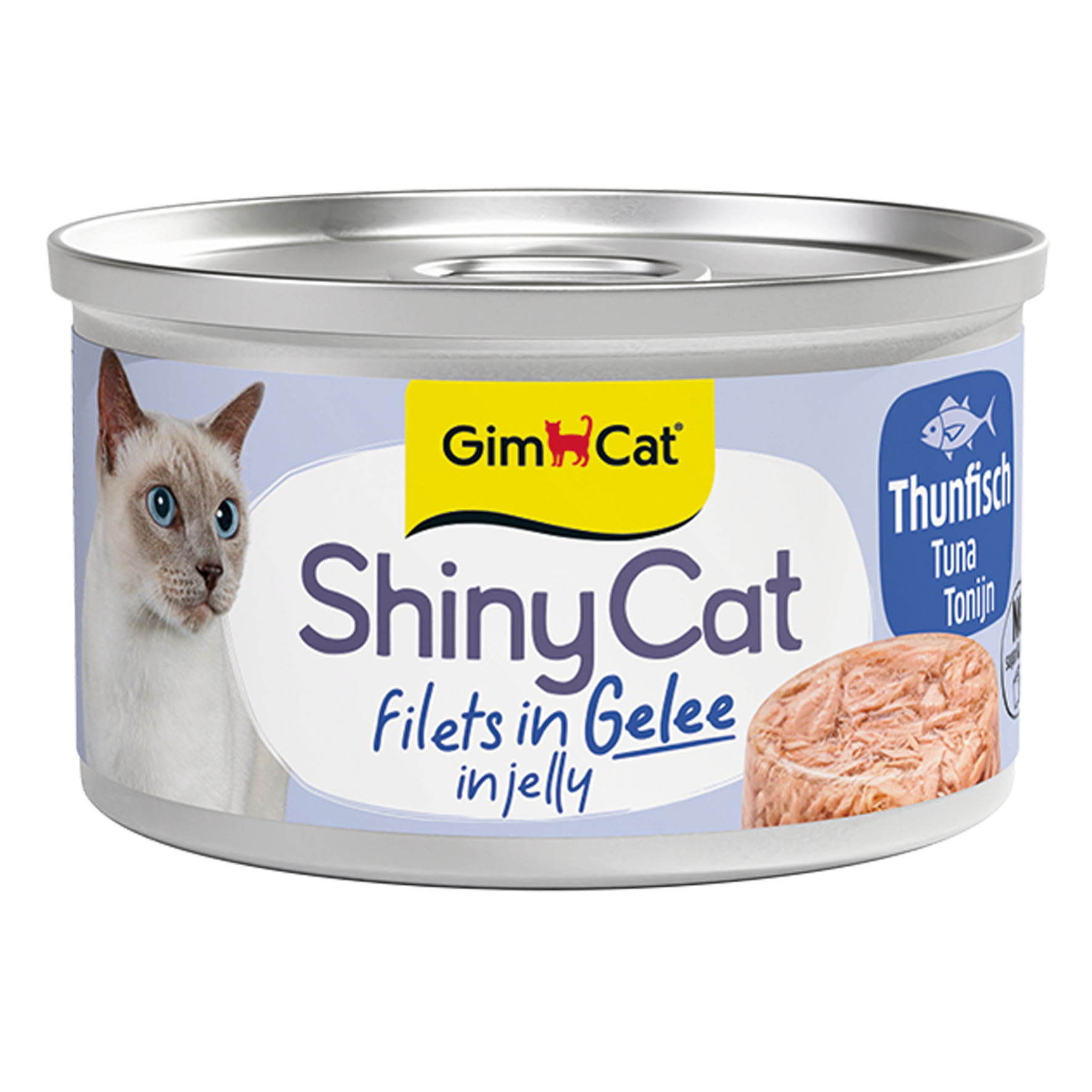GimCat ShinyCat Thunfisch in Jelly, 70g