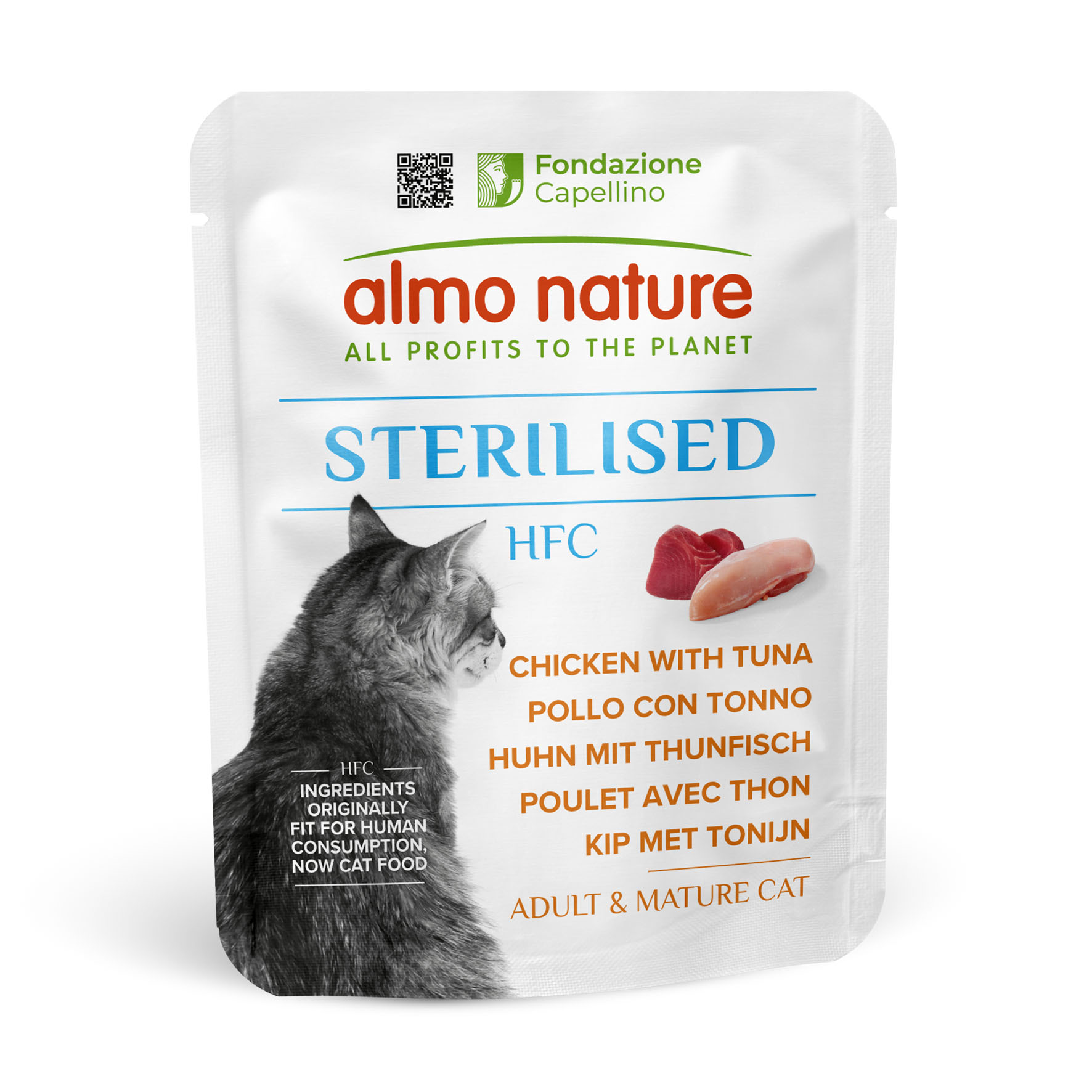 Almo Nature HFC Sterilised - Huhn & Thunfisch, 50gg Almo Nature HFC Sterilised - Huhn & Thunfisch, 50gg
