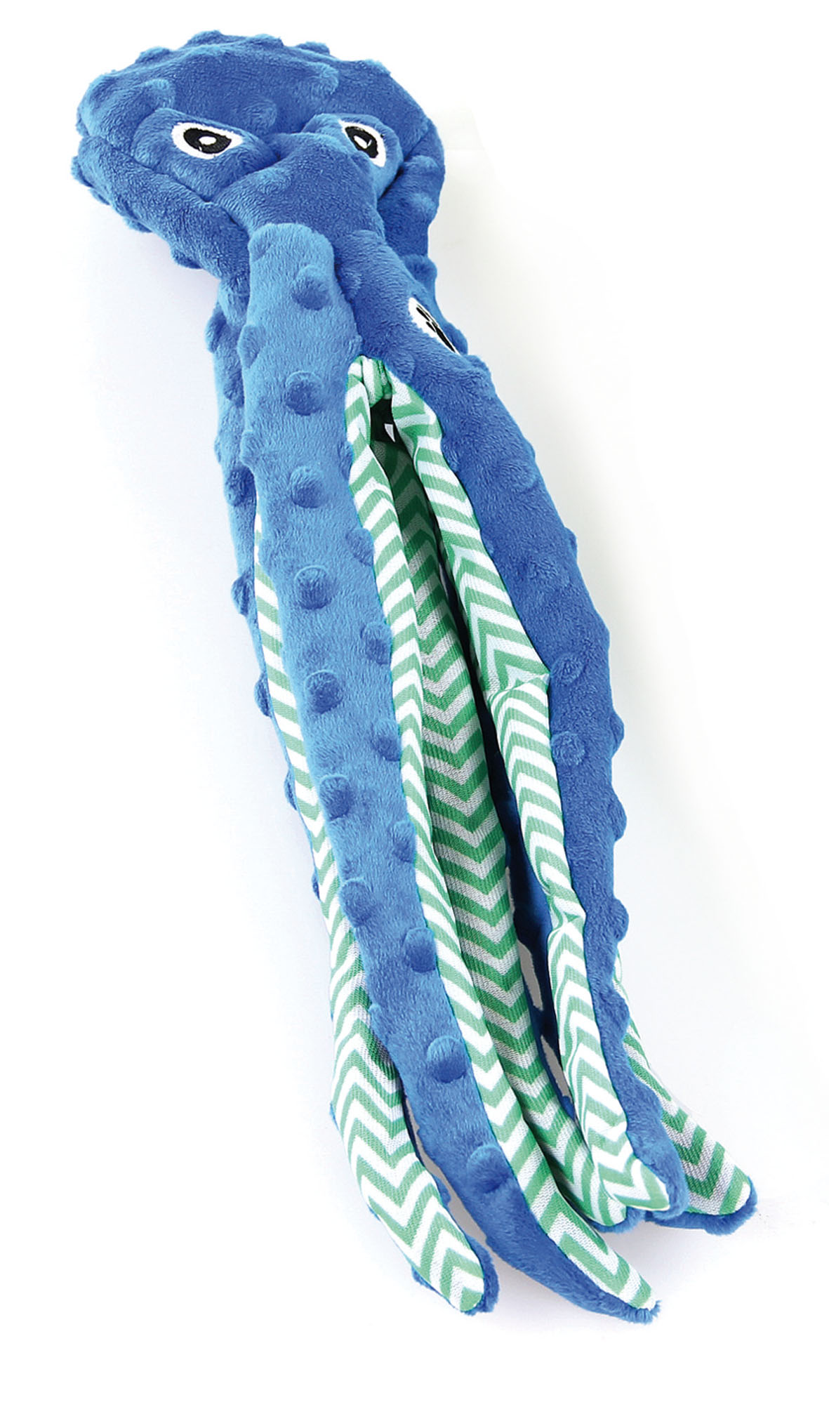 swisspet Noppi-Play Krake, blau, mit Quietscher