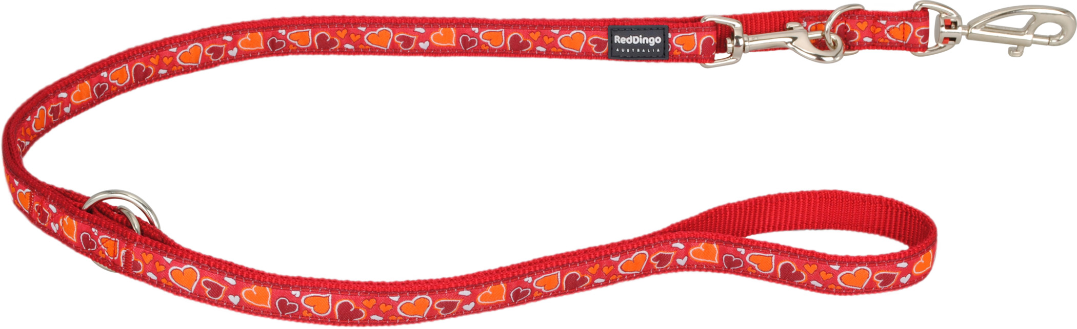 RedDingo Laisse Design Breezy Love Orange, S: 15mm/200cm