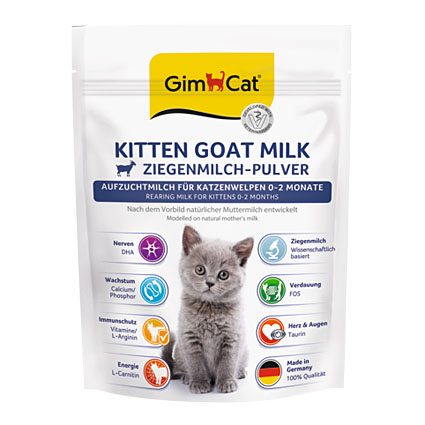 GimCat Kitten Goat Milk pulver, 200g