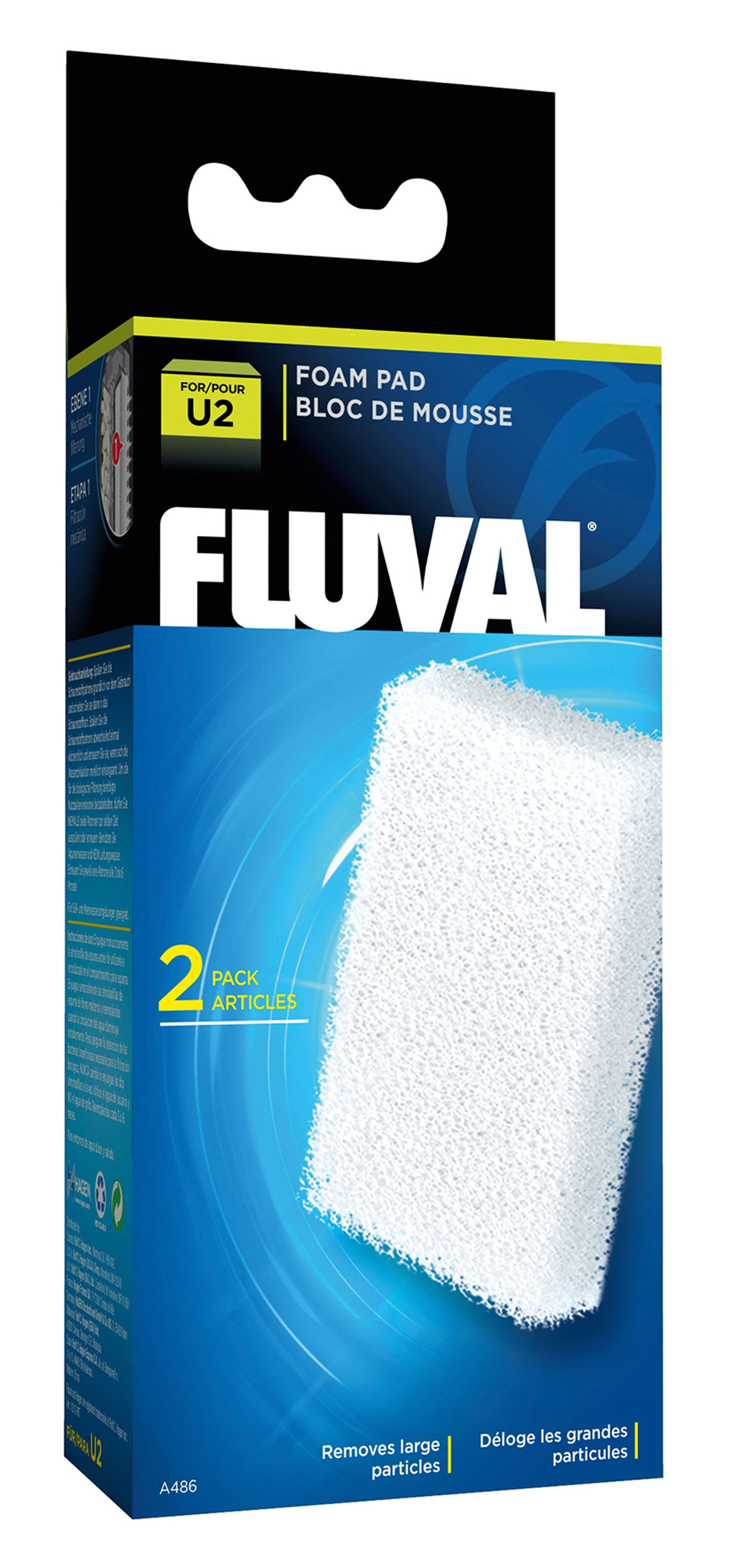 Fluval insert de mousse filtrant U
