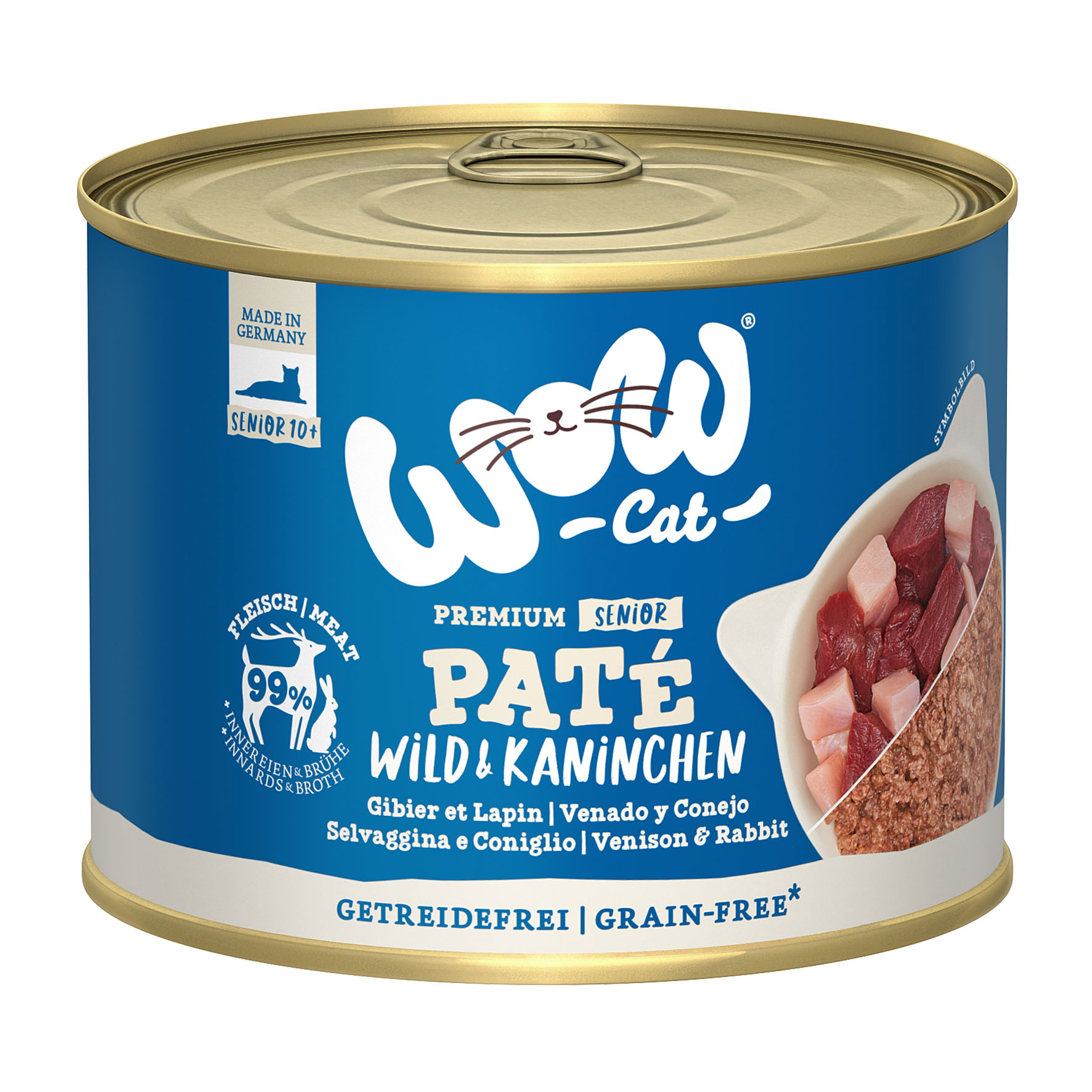 WOW Senior Gibier & Lapin, 200g